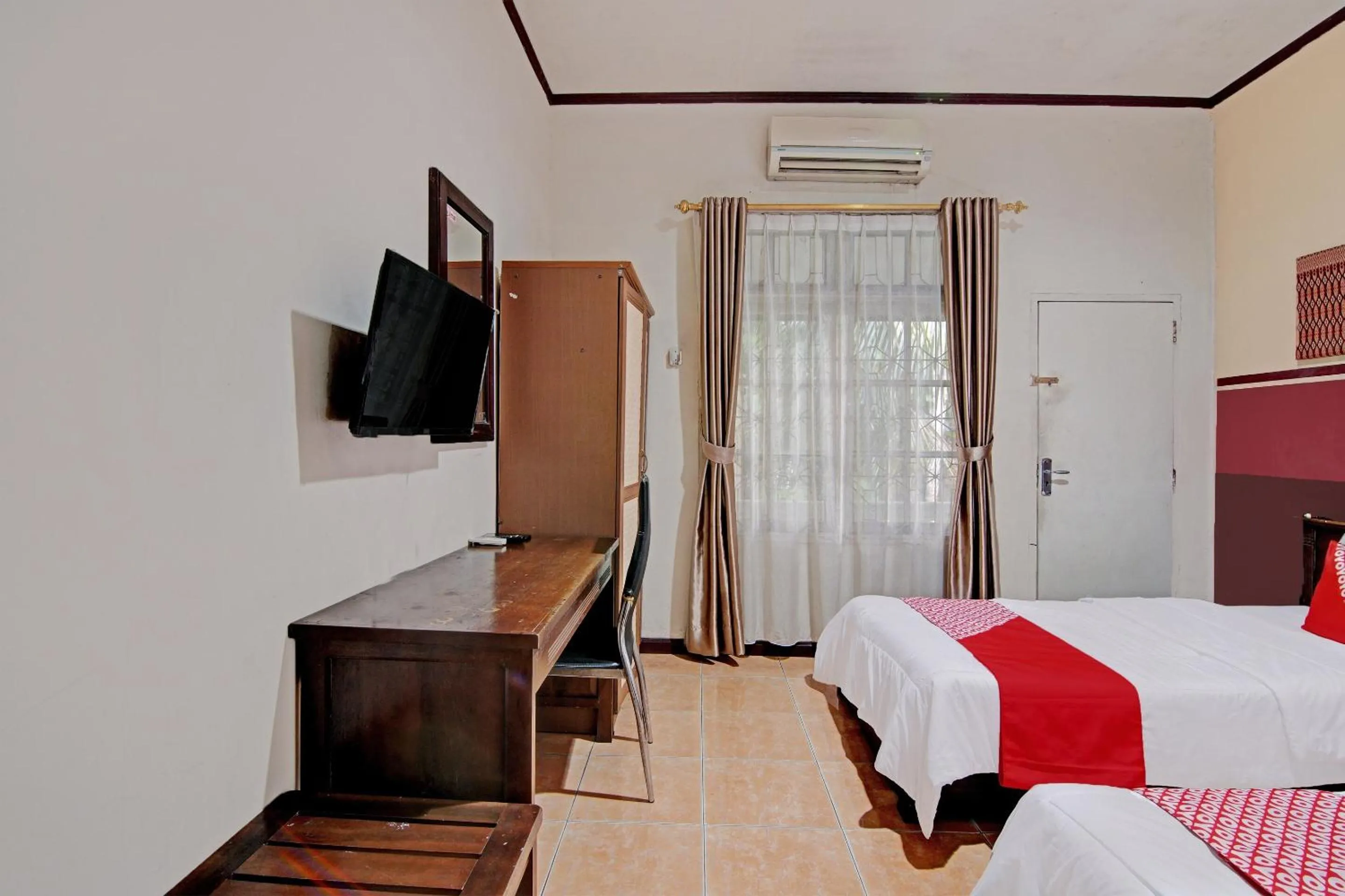 Bedroom, Bed in Hotel O Penginapan Rokan Permai Syariah