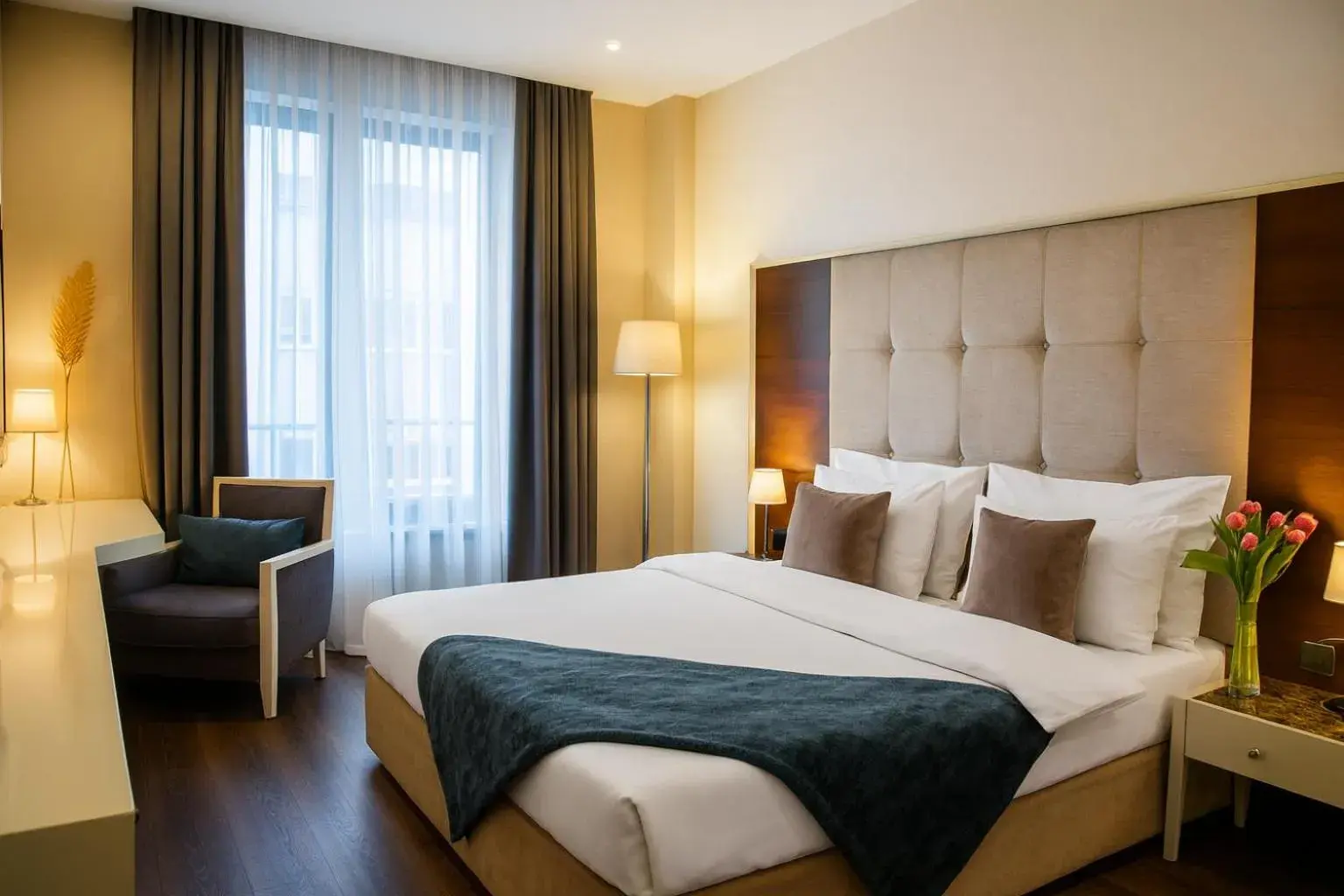 Bed in CRYSTAL Hotel Belgrade Bed in CRYSTAL Hotel Belgrade