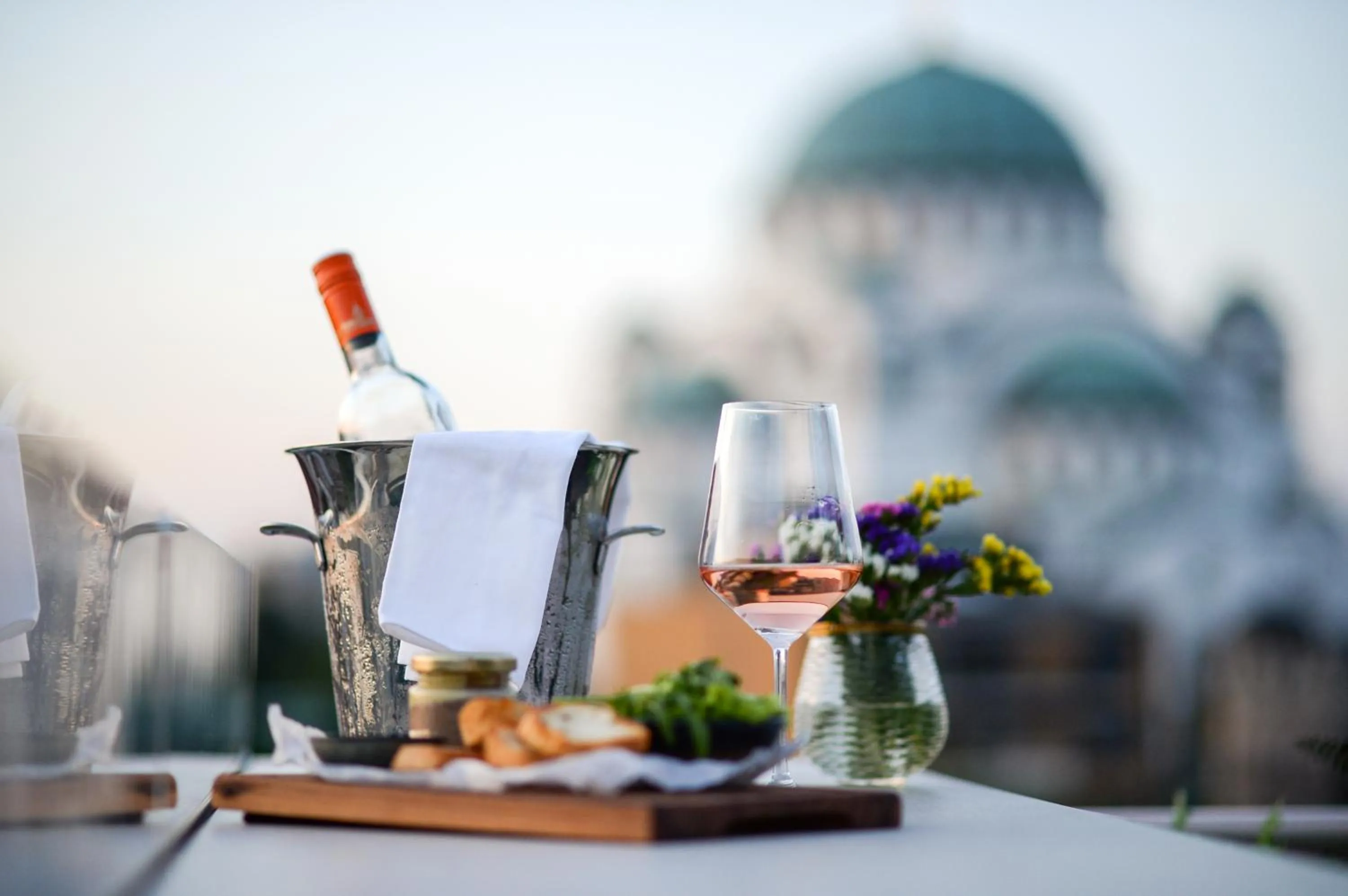 Food and drinks in CRYSTAL Hotel Belgrade