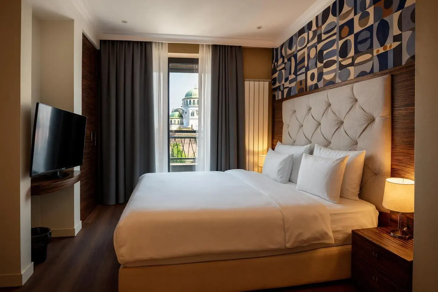 Bed in CRYSTAL Hotel Belgrade Bed in CRYSTAL Hotel Belgrade