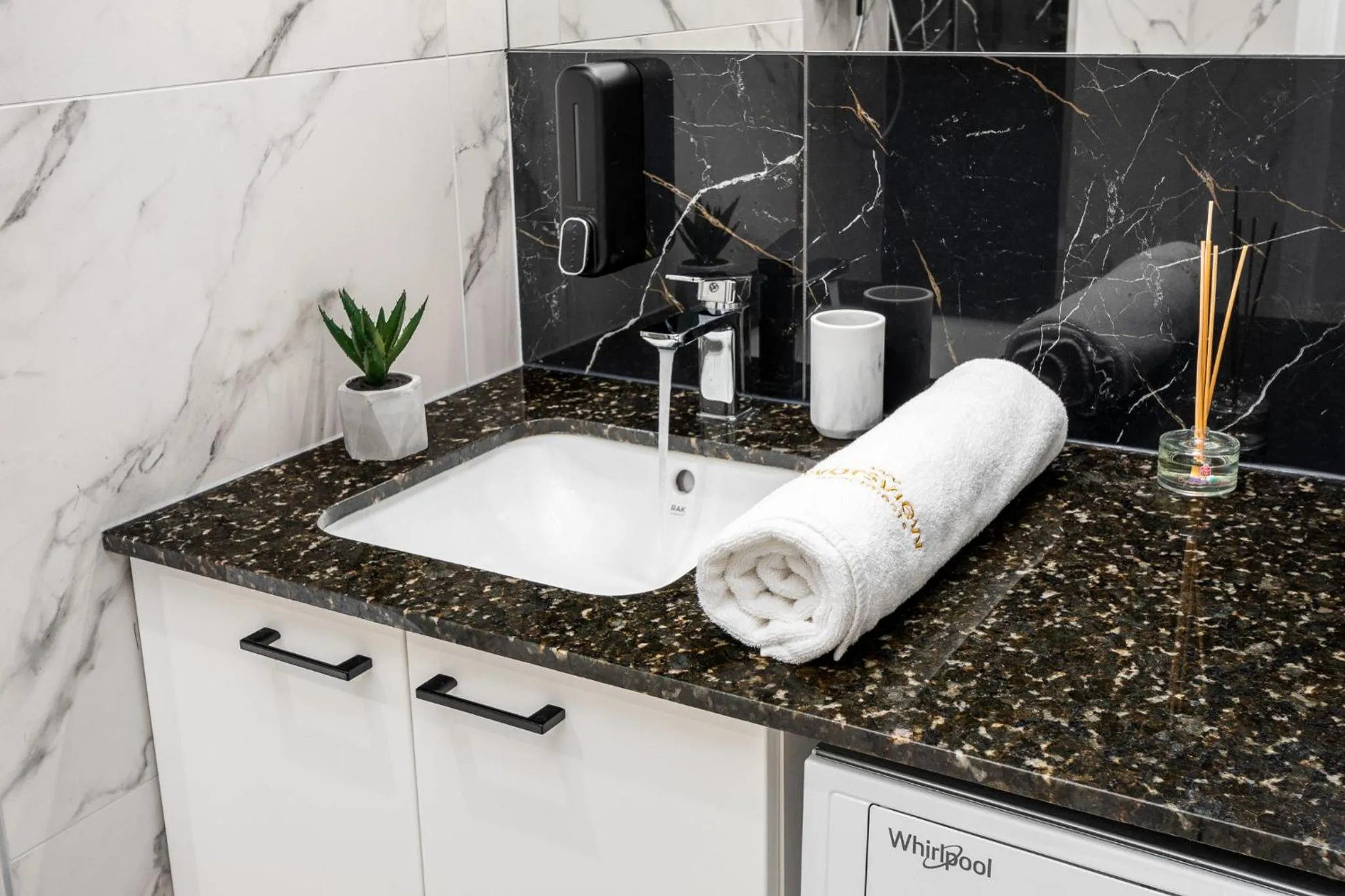 Bathroom in Warsview Apartments