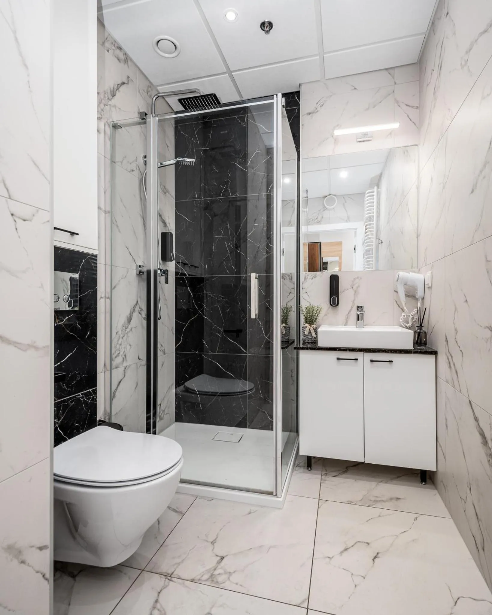 Shower in Warsview Apartments