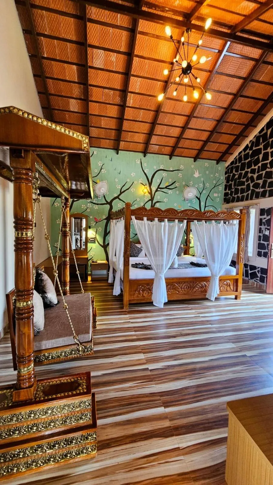 Bedroom in Le Yercaud