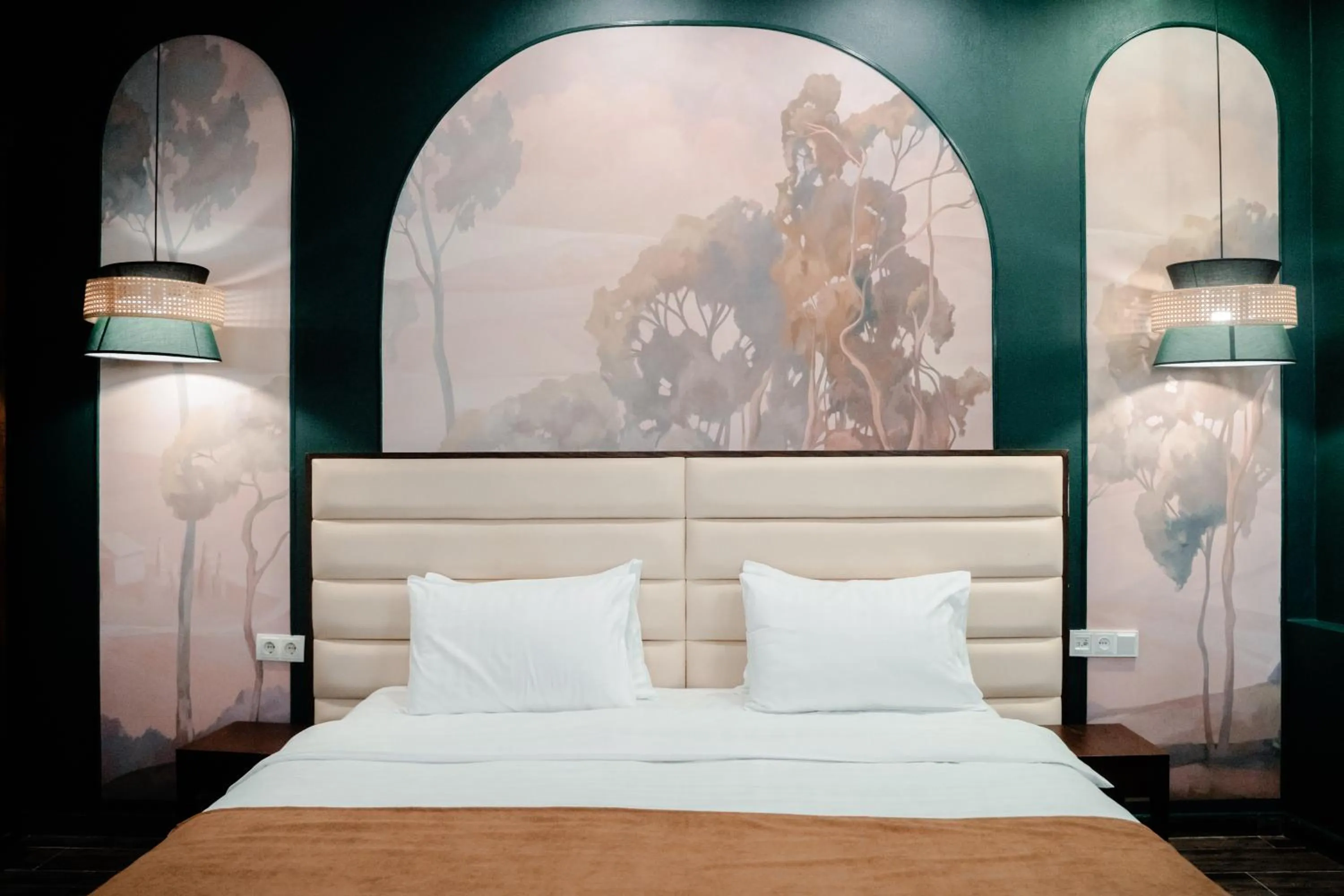 Bed in Sota Metekhi Hotel Tbilisi