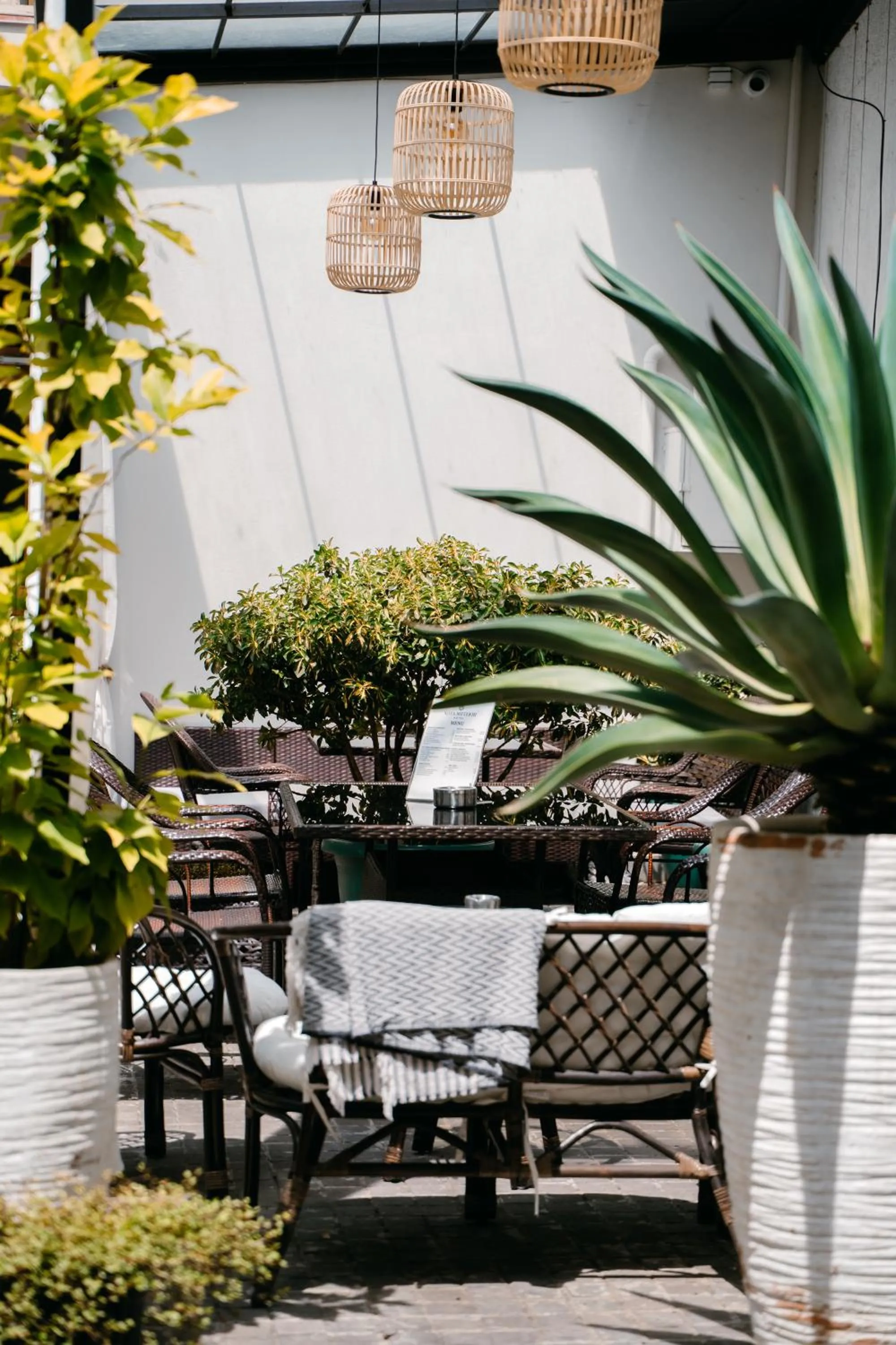 Patio in Sota Metekhi Hotel Tbilisi