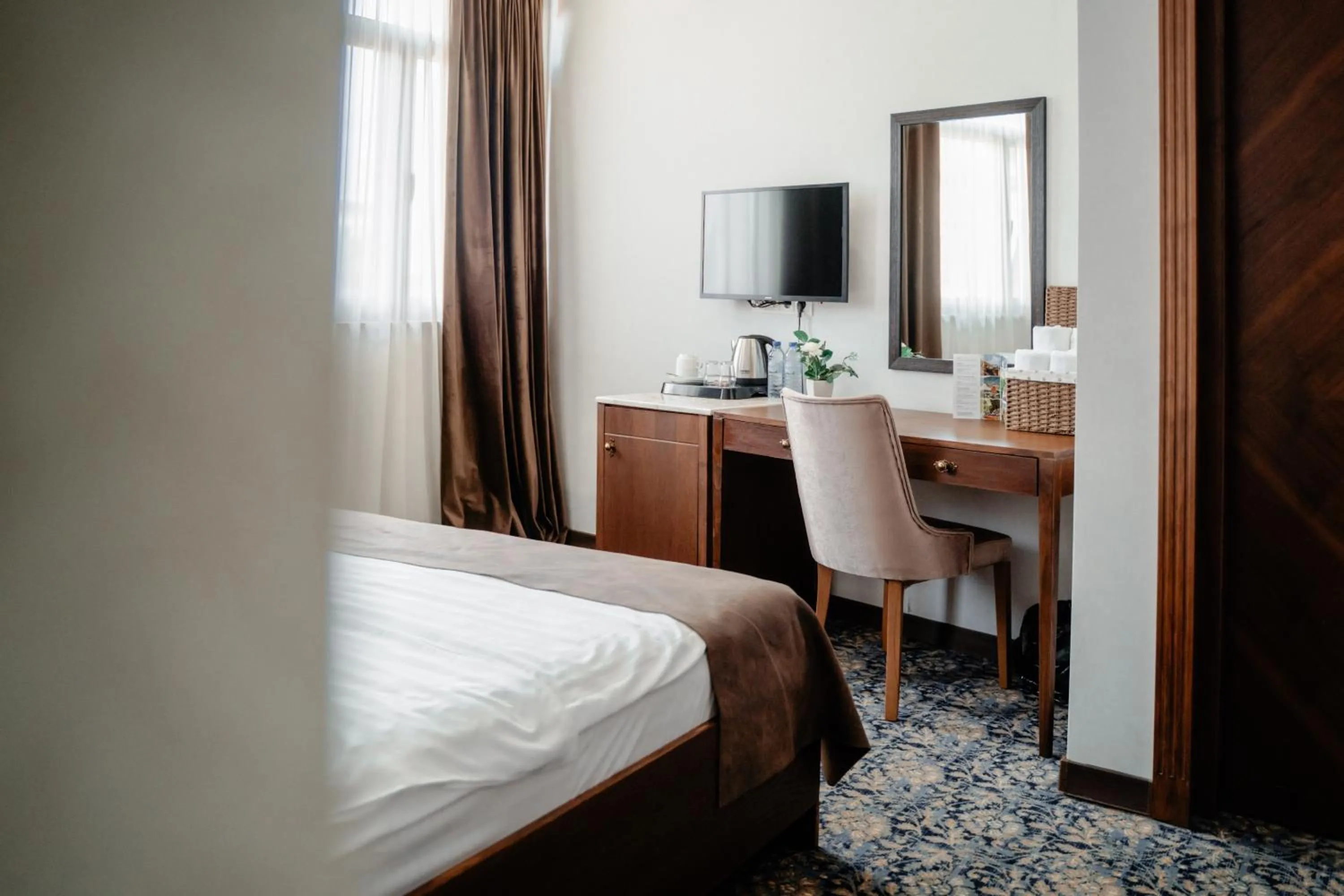 Bed in Sota Metekhi Hotel Tbilisi