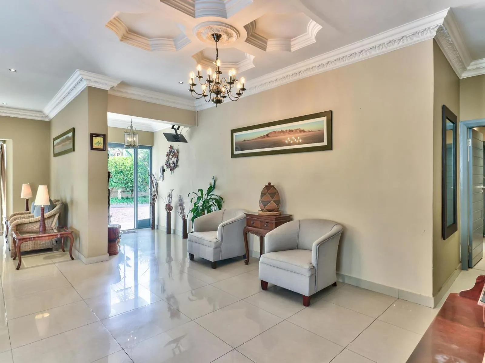 Living room in Villa Jesdene