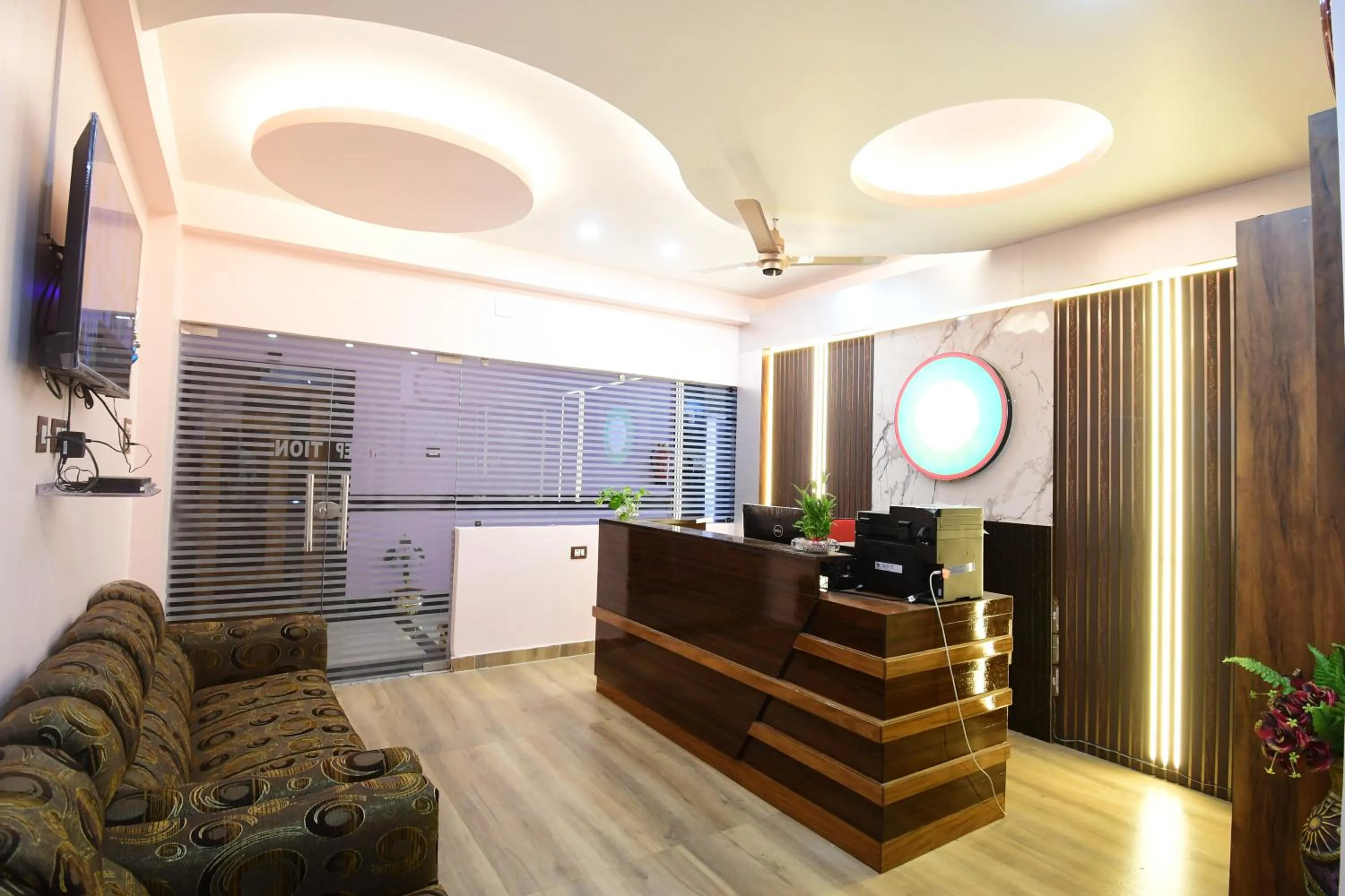 Lobby or reception in HOTEL SUSHREE INTERNATIONAL