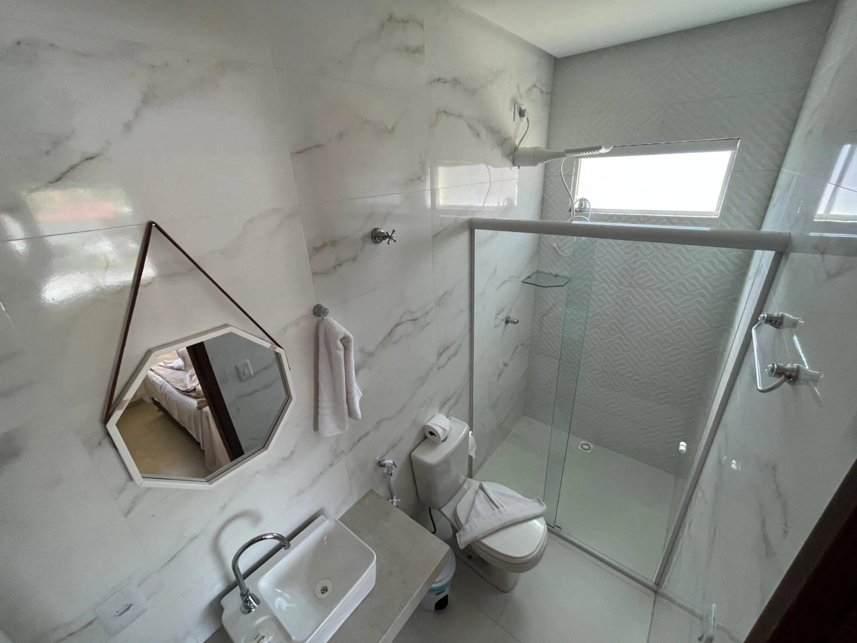 Bathroom in Pousada Donna Maraka