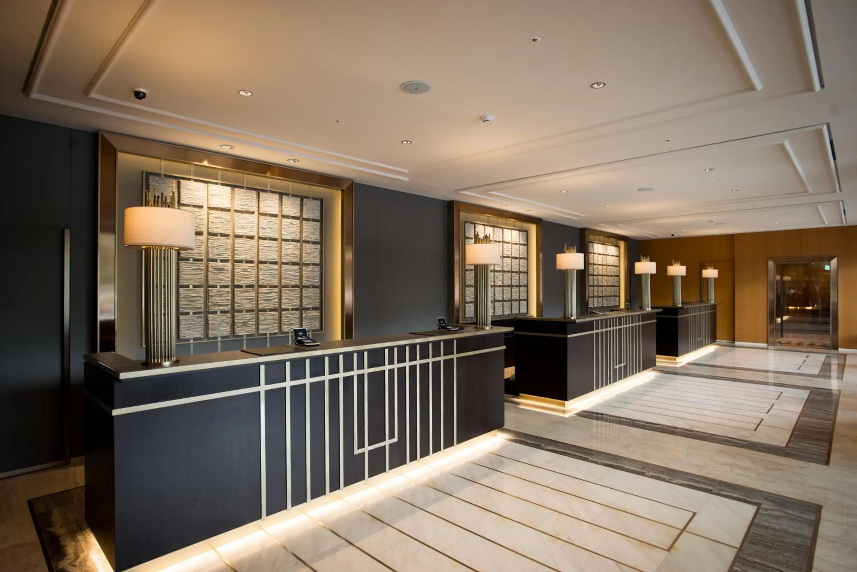Lobby or reception in Millennium Hilton Seoul