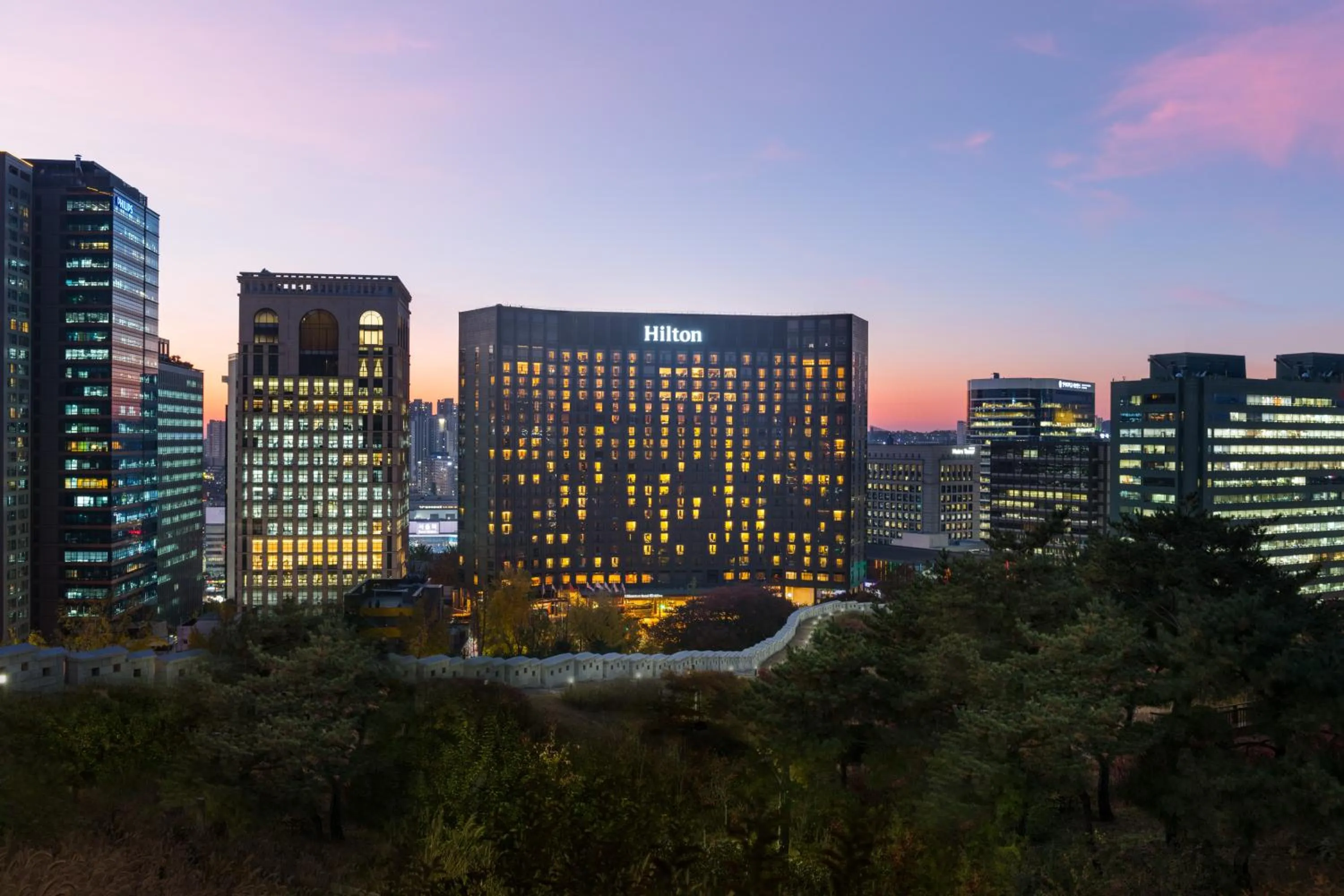 Property building in Millennium Hilton Seoul
