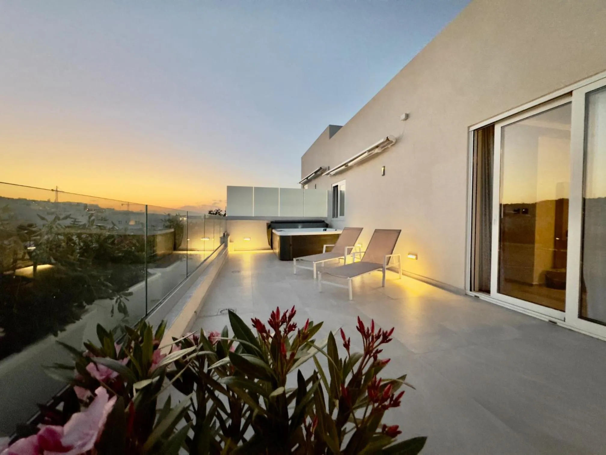 Sunset in C'est La Vie Boutik Swieqi