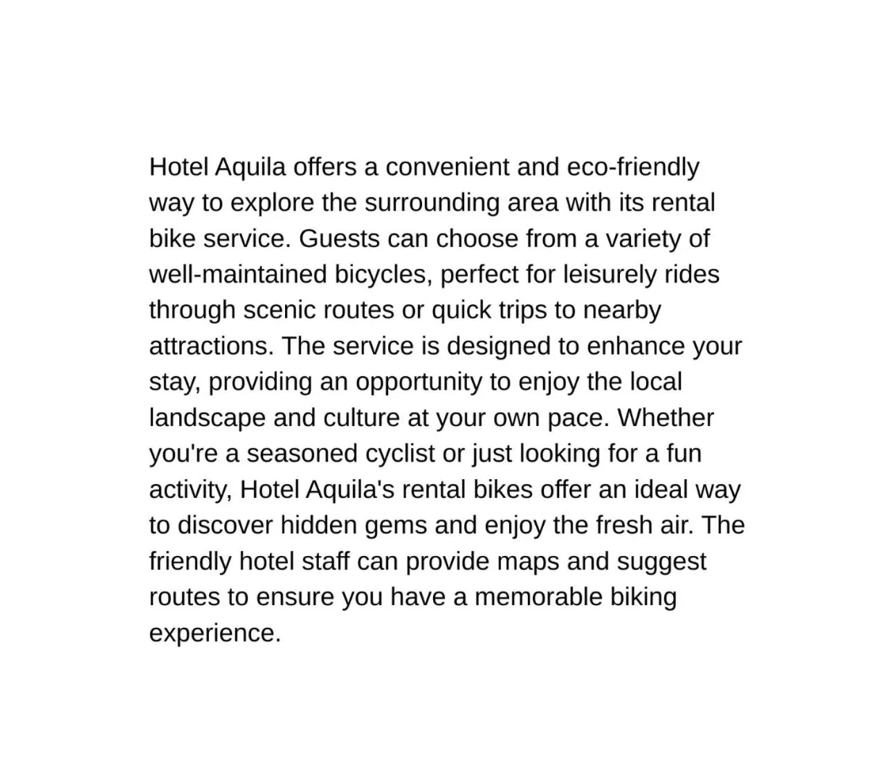 Hotel Aquila