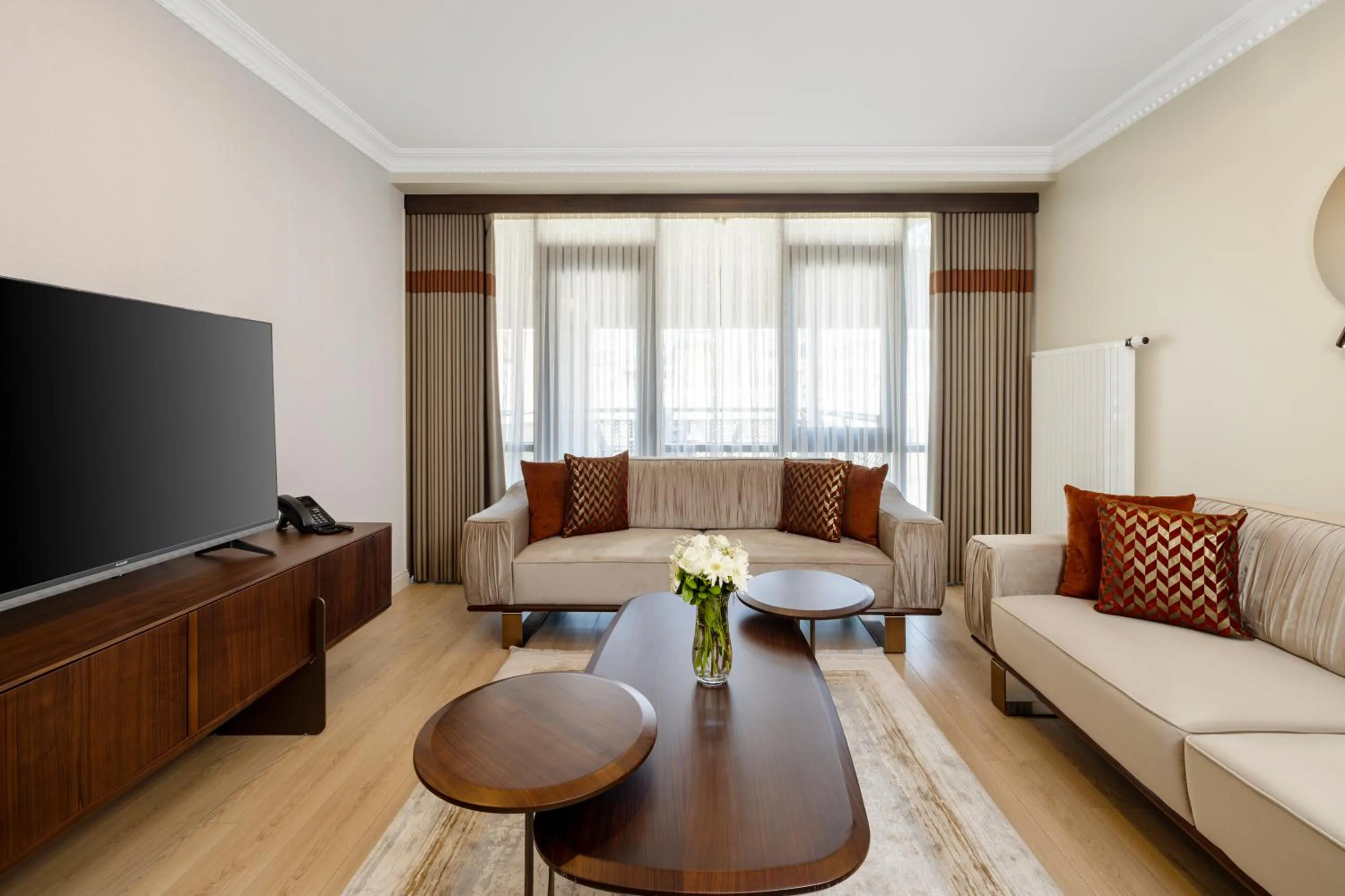 Seating area in Mayar Residence Hotel