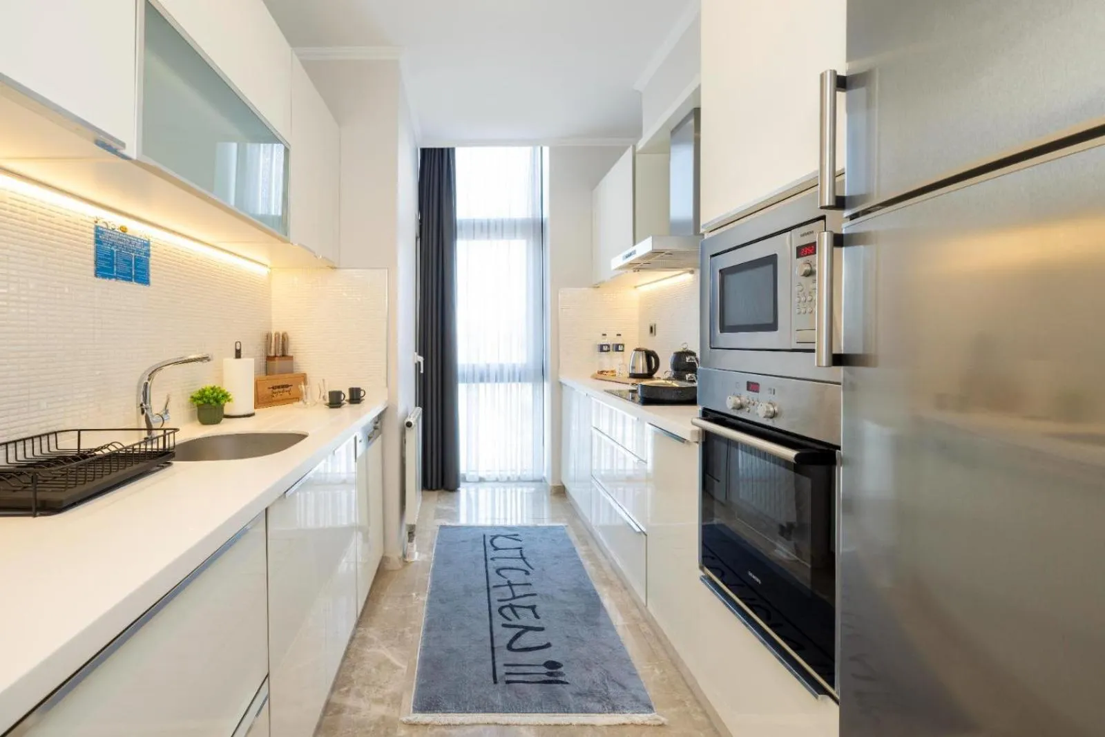 Kitchen or kitchenette in Mayar Residence Hotel