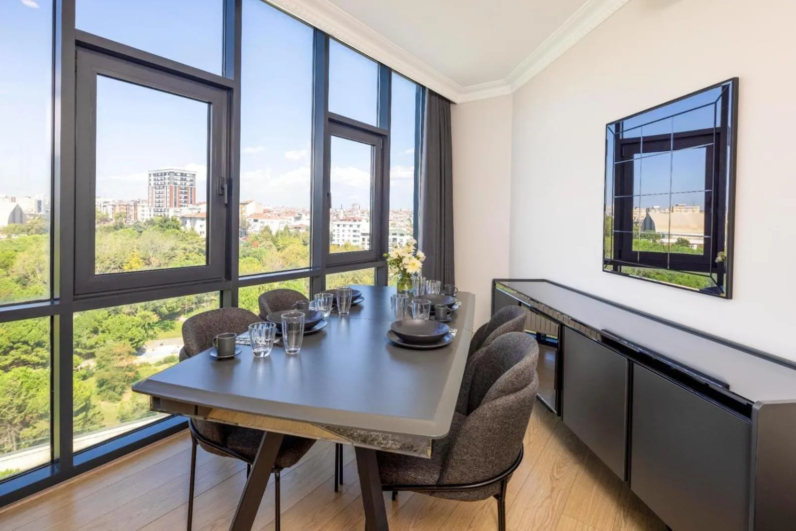 Seating area in Mayar Residence Hotel