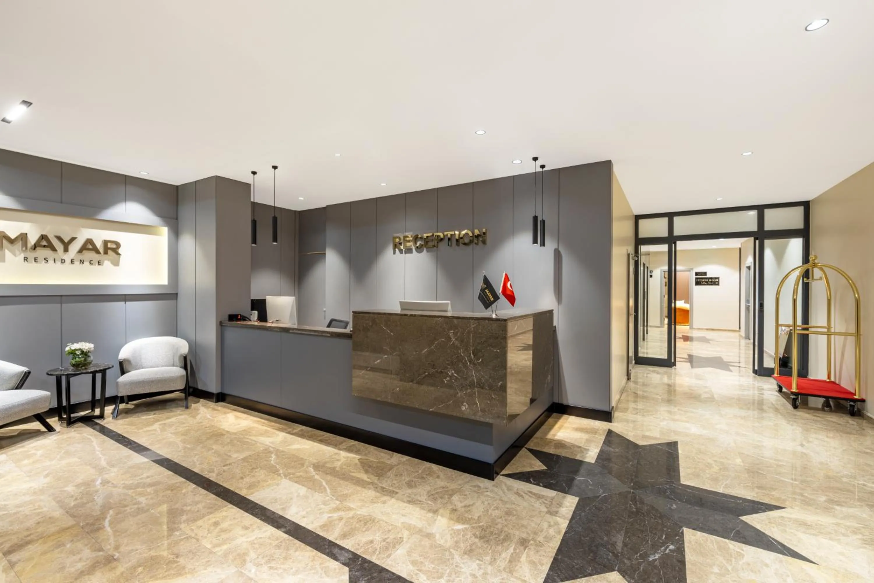 Lobby or reception in Mayar Residence Hotel