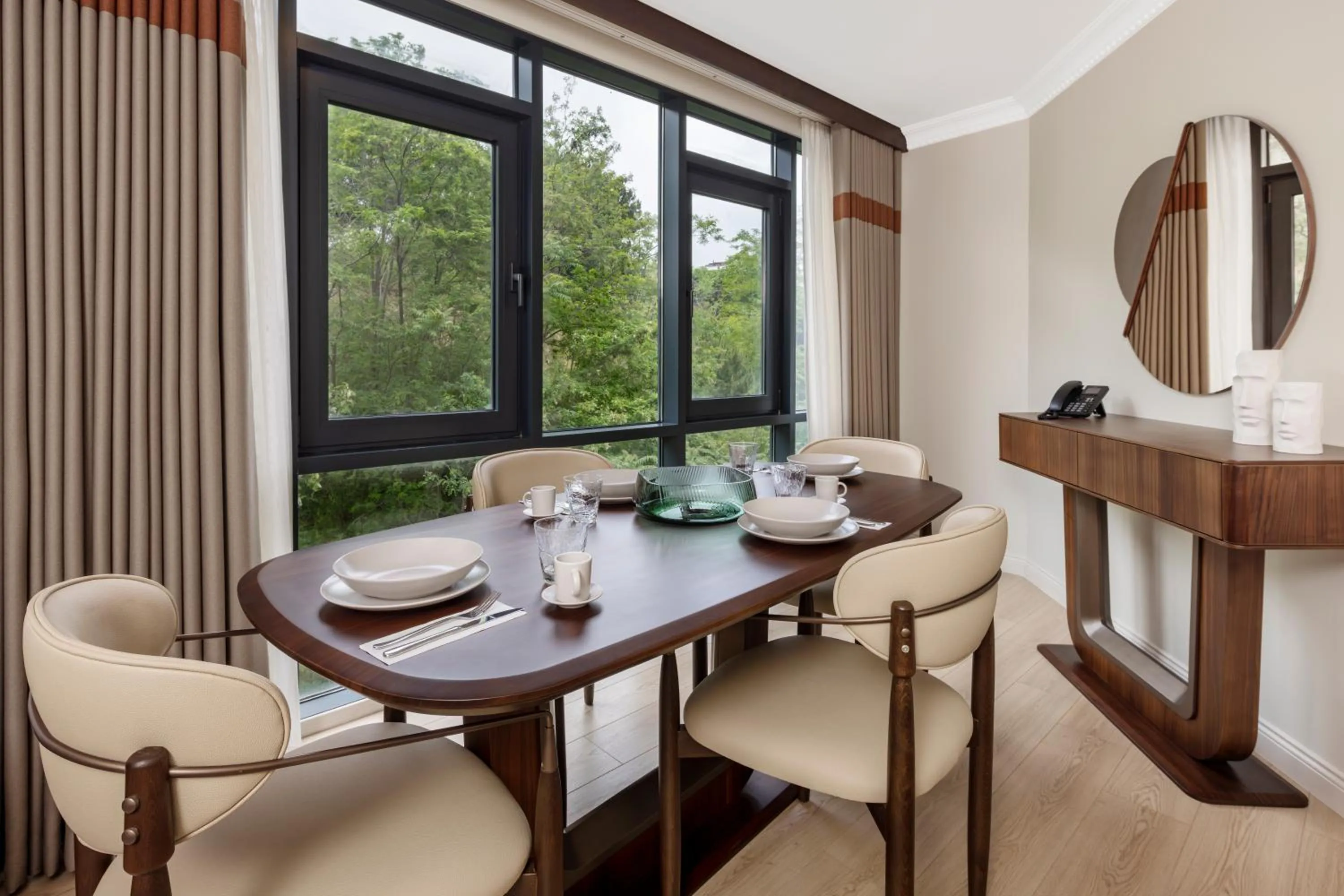 Seating area in Mayar Residence Hotel