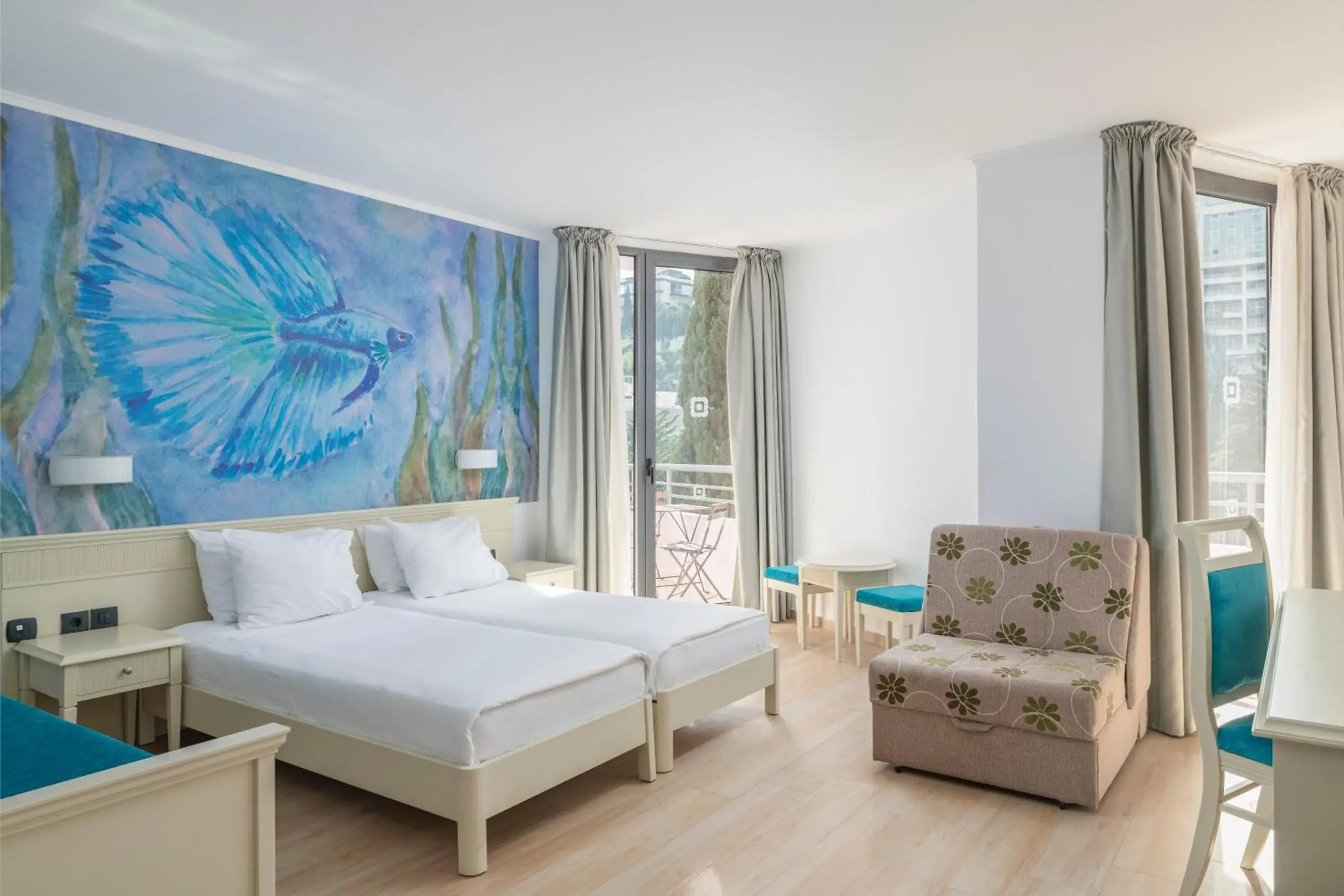 Bedroom, Bed in Iberostar Waves Bellevue All Inclusive Bedroom, Bed in Iberostar Waves Bellevue All Inclusive