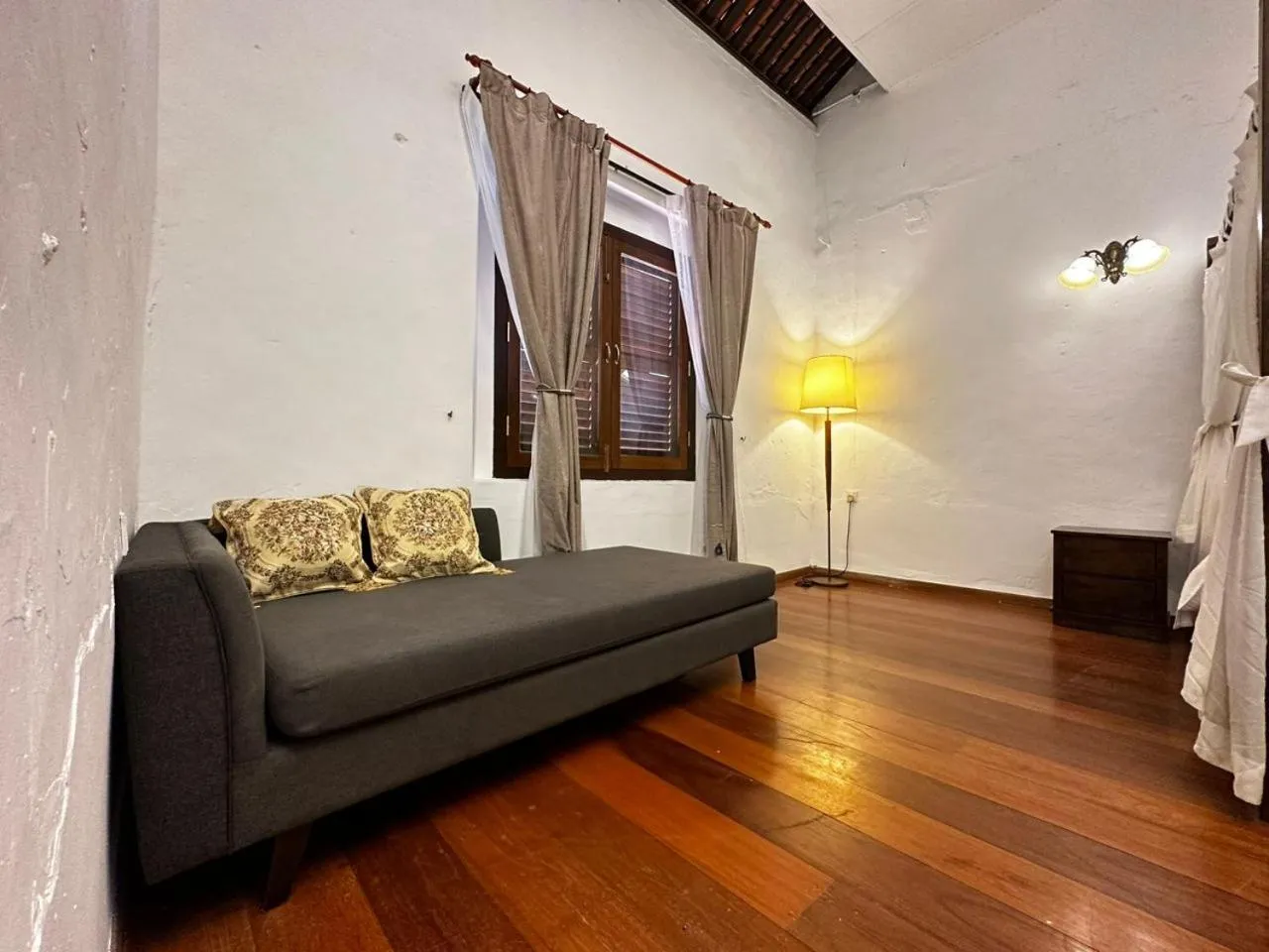 Seating area in 19th Century Boutique Hotel