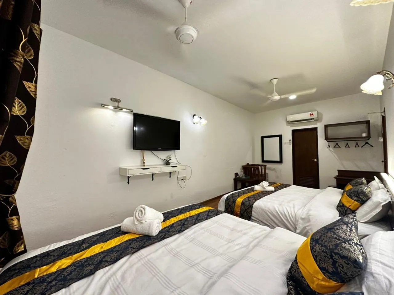 Bed in 19th Century Boutique Hotel