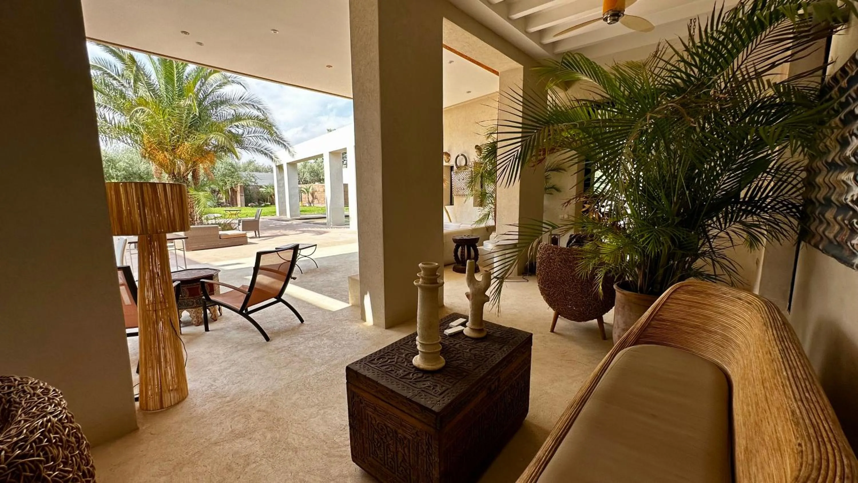 Lounge or bar in Les Jardins de Kesali By La Siredrah