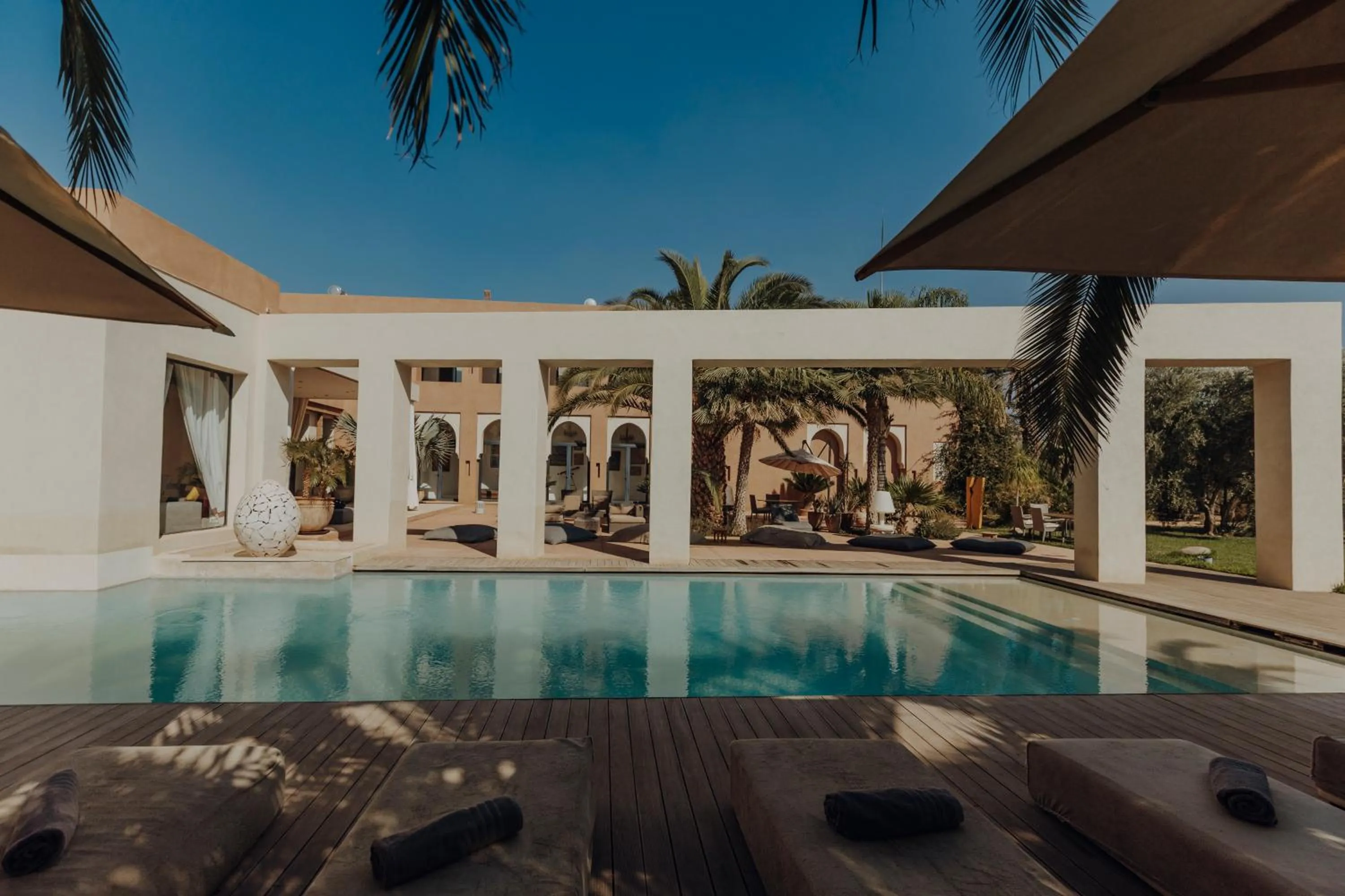 Swimming pool in Les Jardins de Kesali By La Siredrah