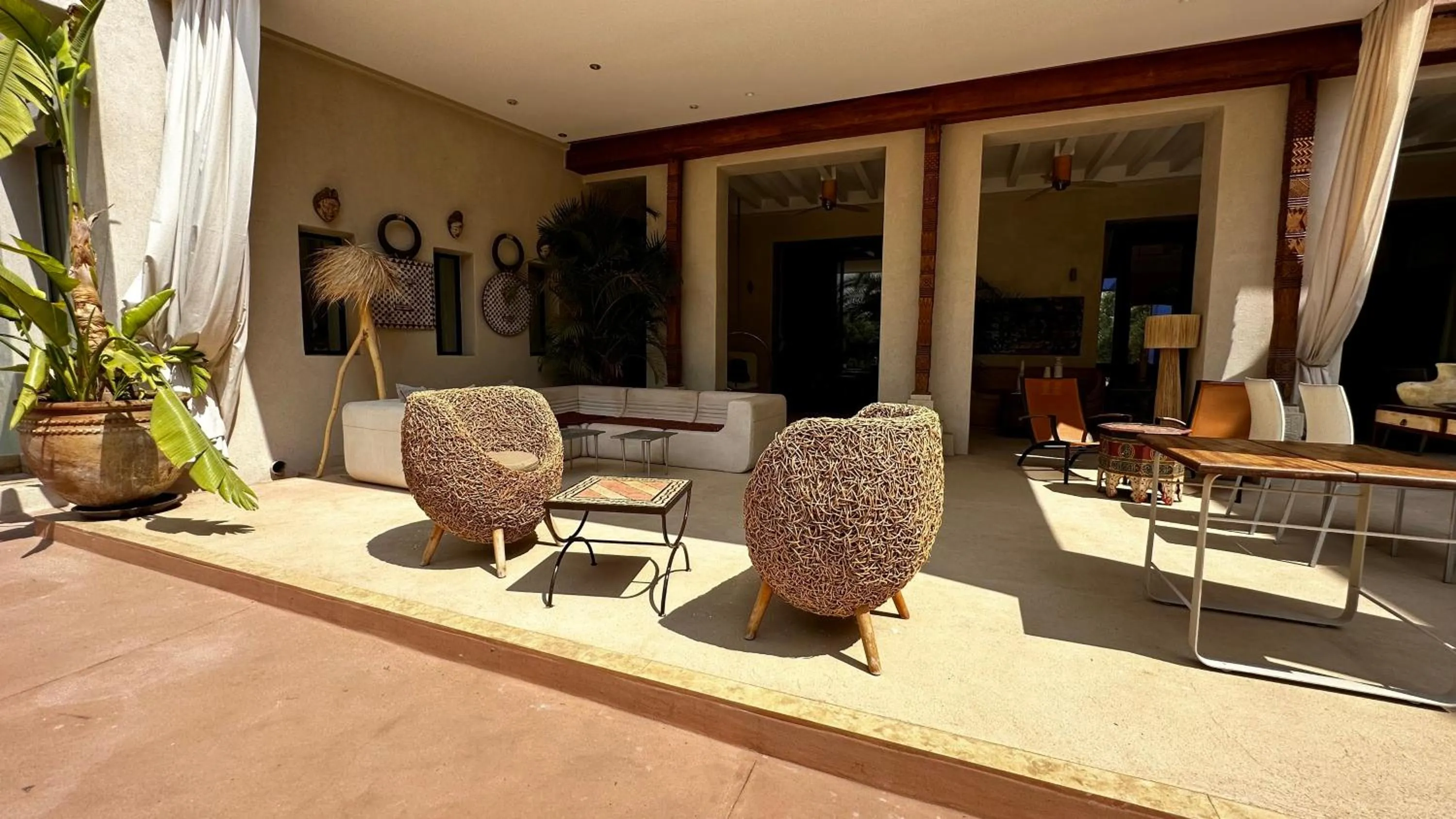 Balcony/Terrace in Les Jardins de Kesali By La Siredrah