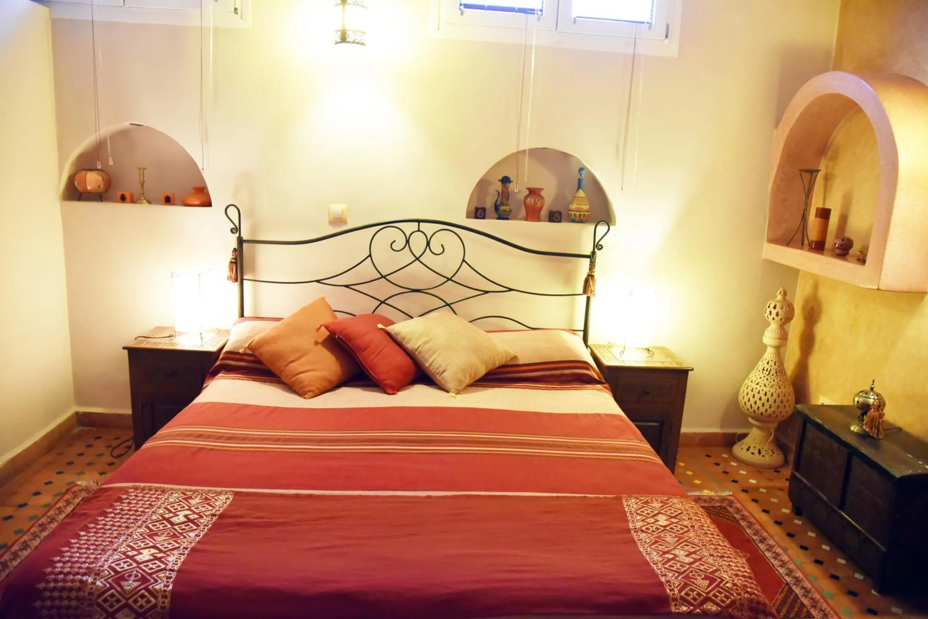 Bedroom, Bed in Riad Dar Zouhour