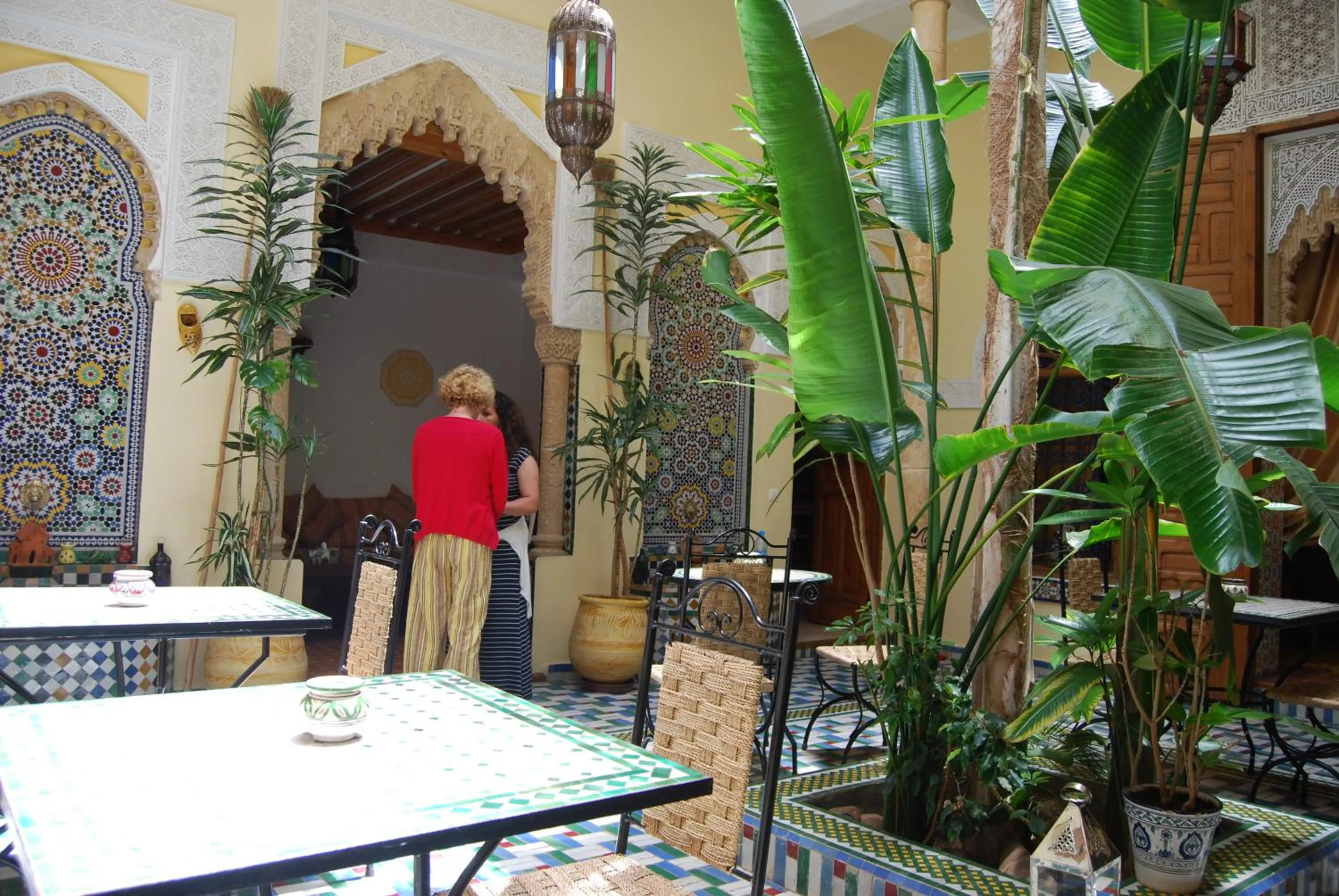 Patio in Riad Dar Zouhour