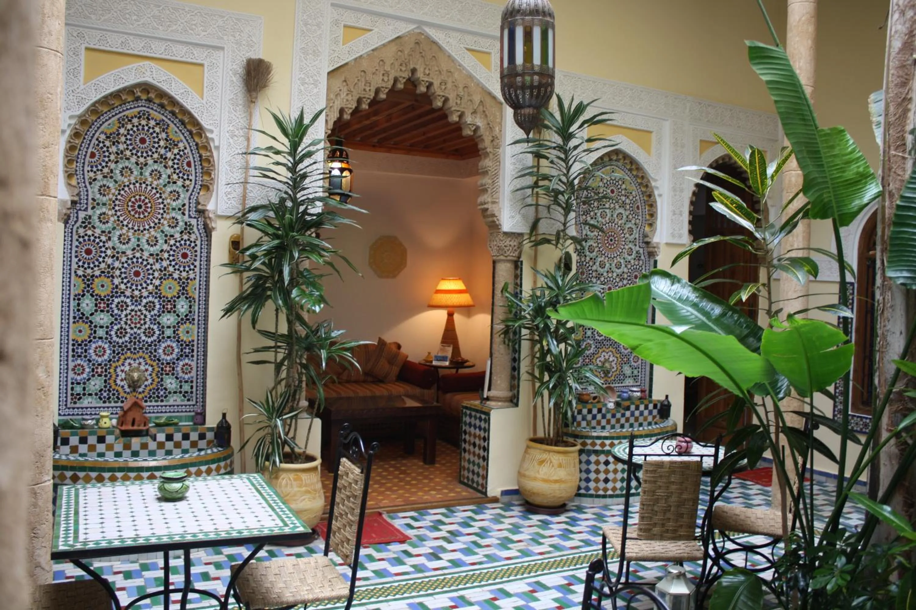 Patio in Riad Dar Zouhour