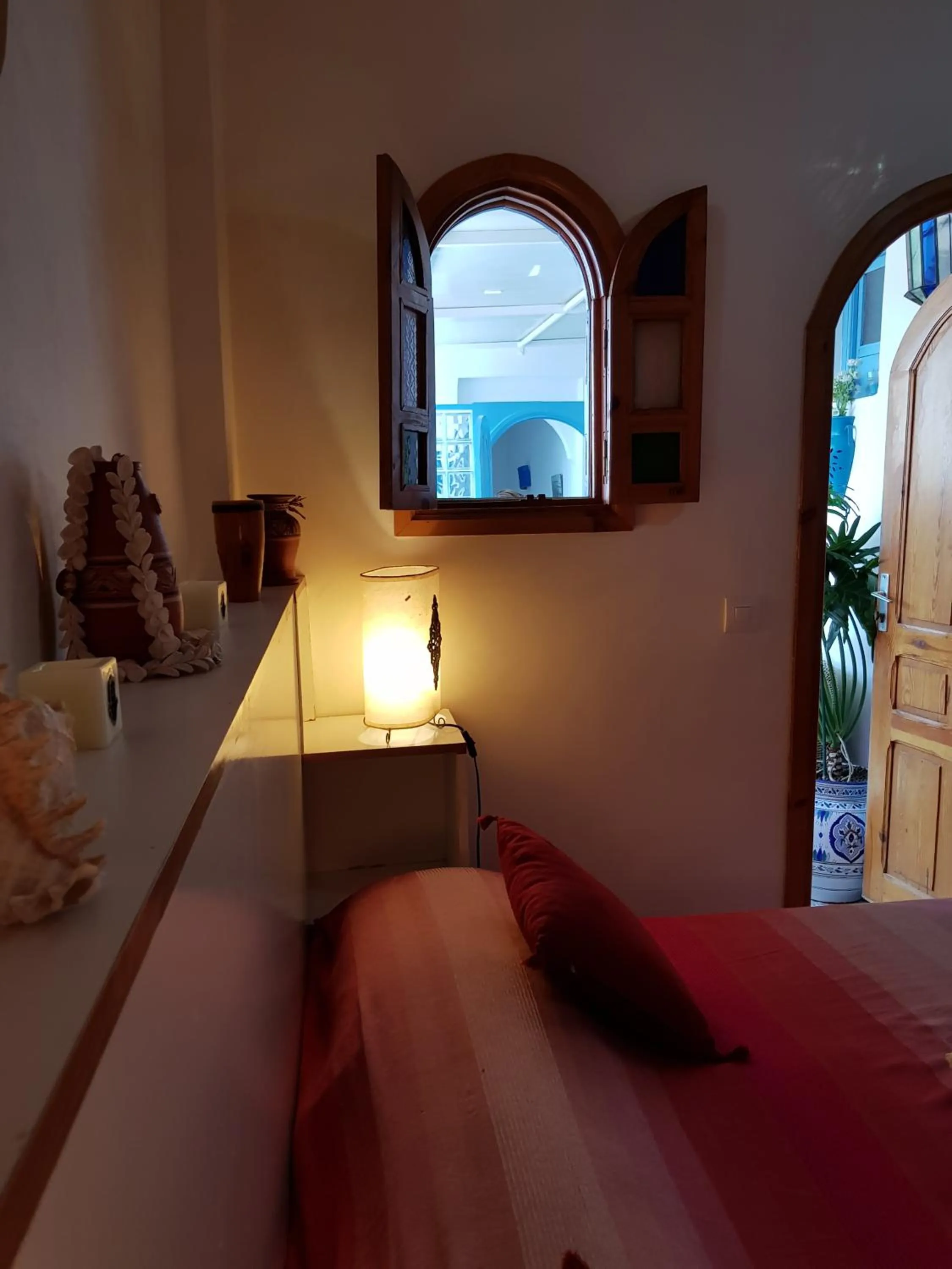 Bed in Riad Dar Zouhour