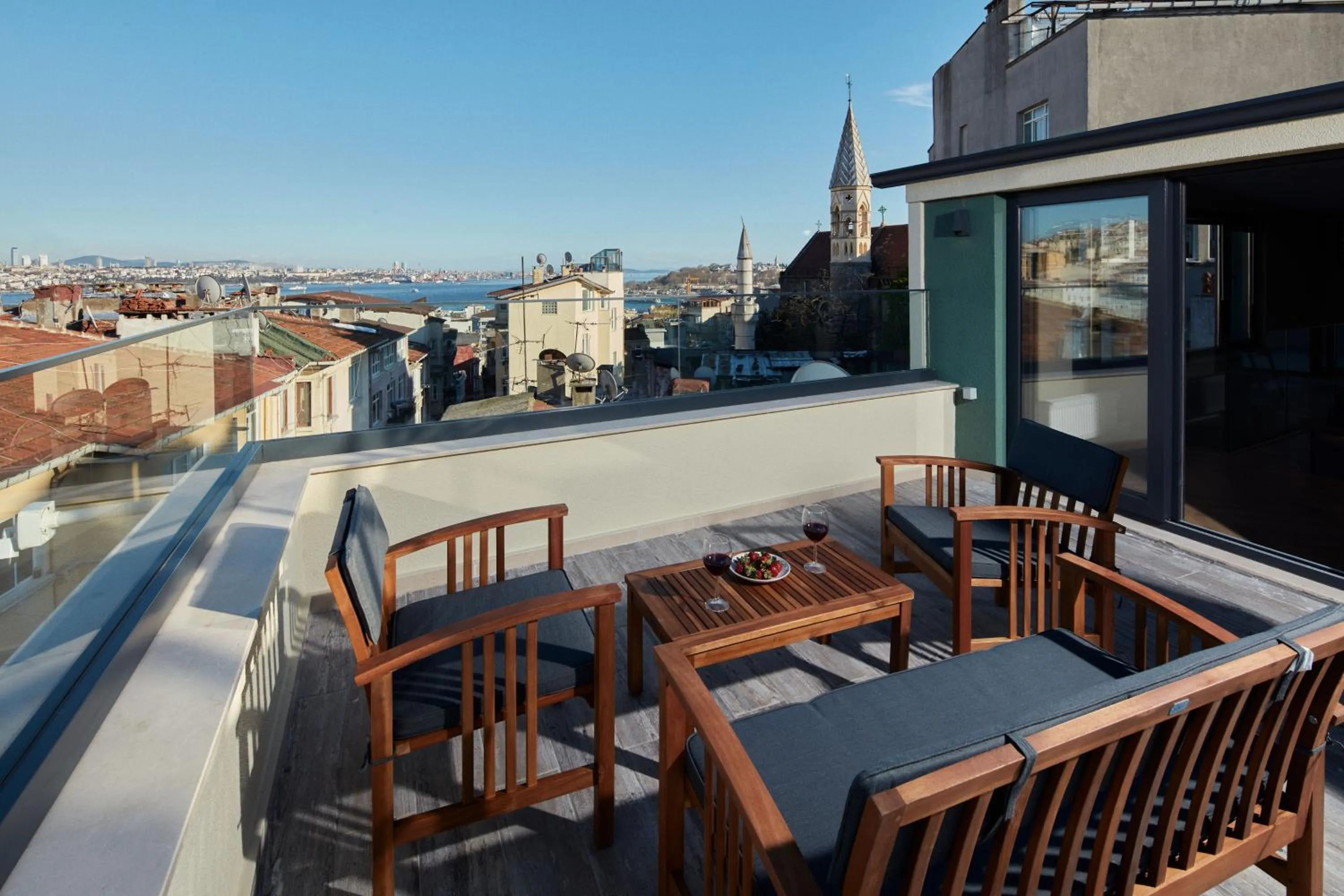 Balcony/Terrace in CASA GALATA 35