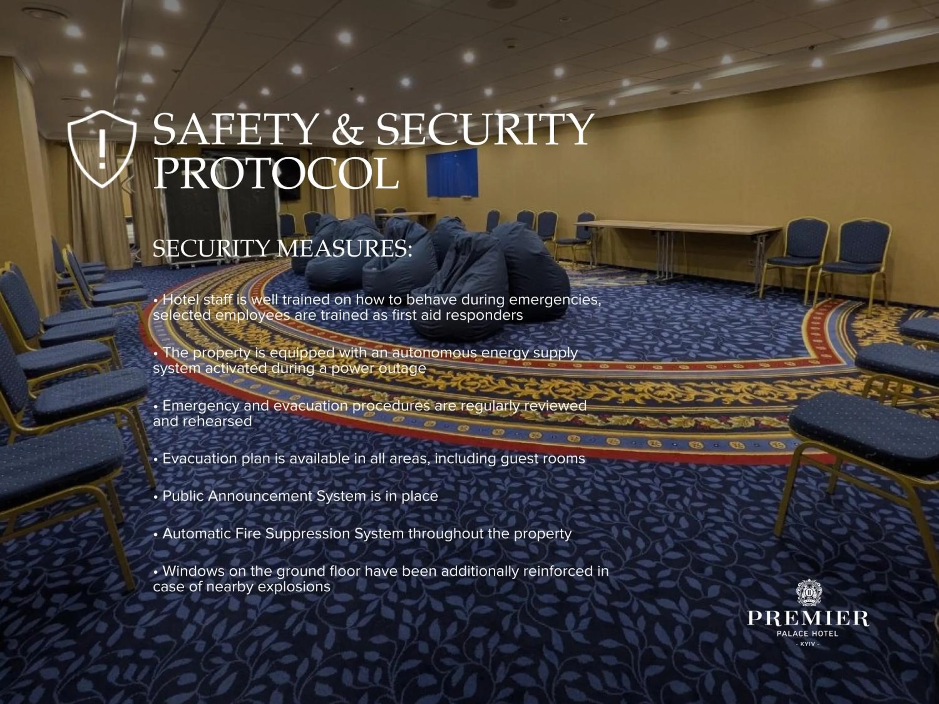 Property building in Premier Palace Hotel Kyiv