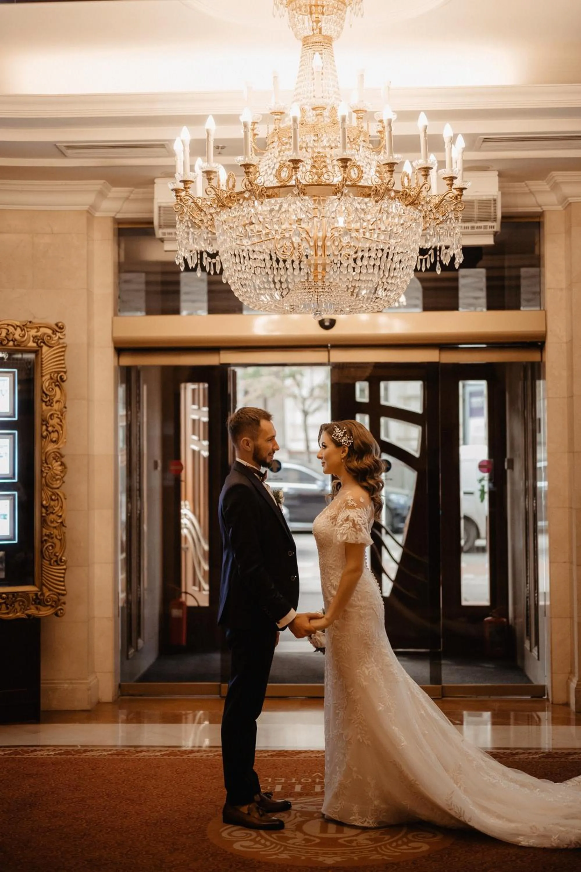 Lobby or reception in Premier Palace Hotel Kyiv