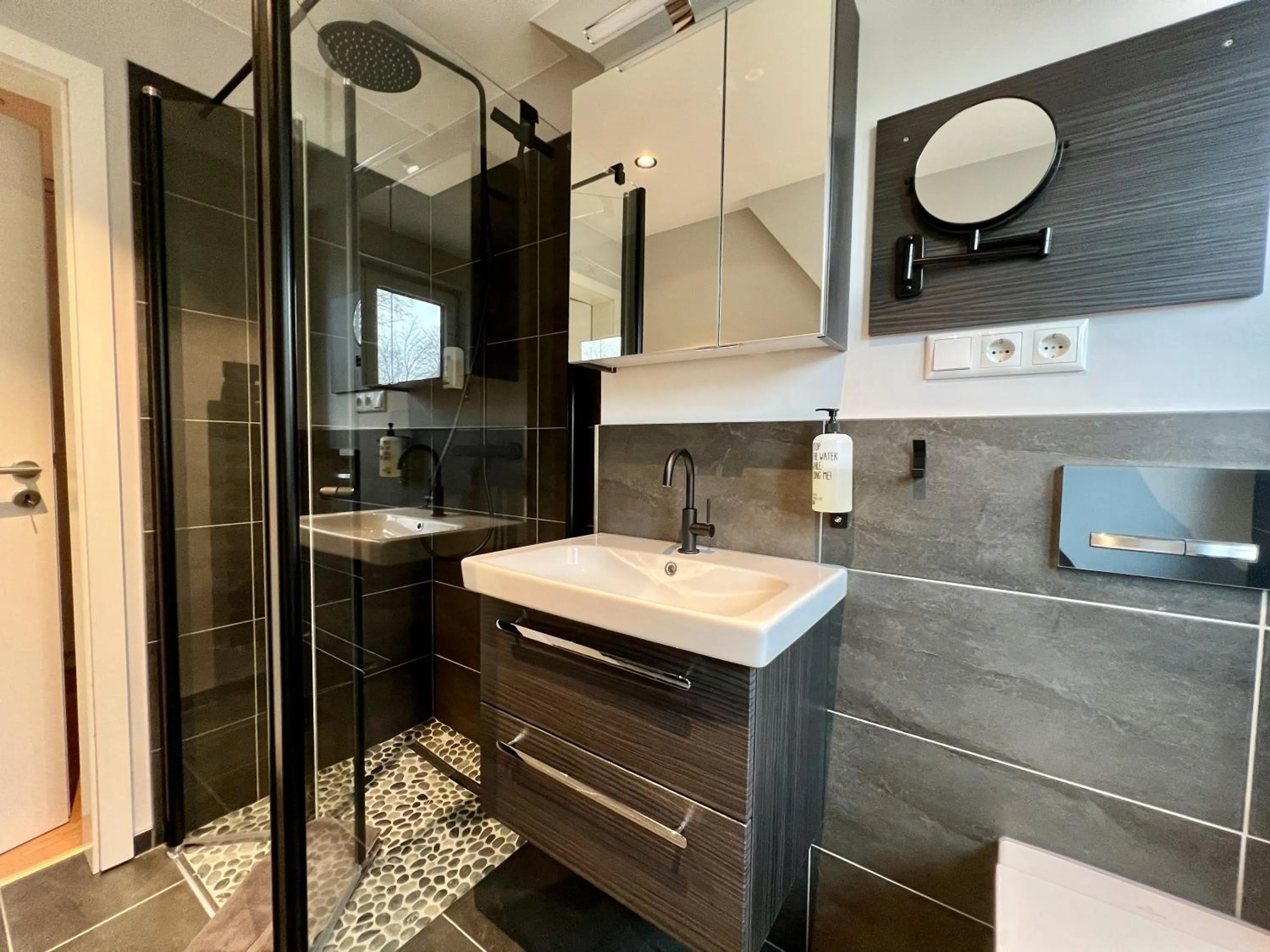 Shower in Boutique Hotel Waldwiese