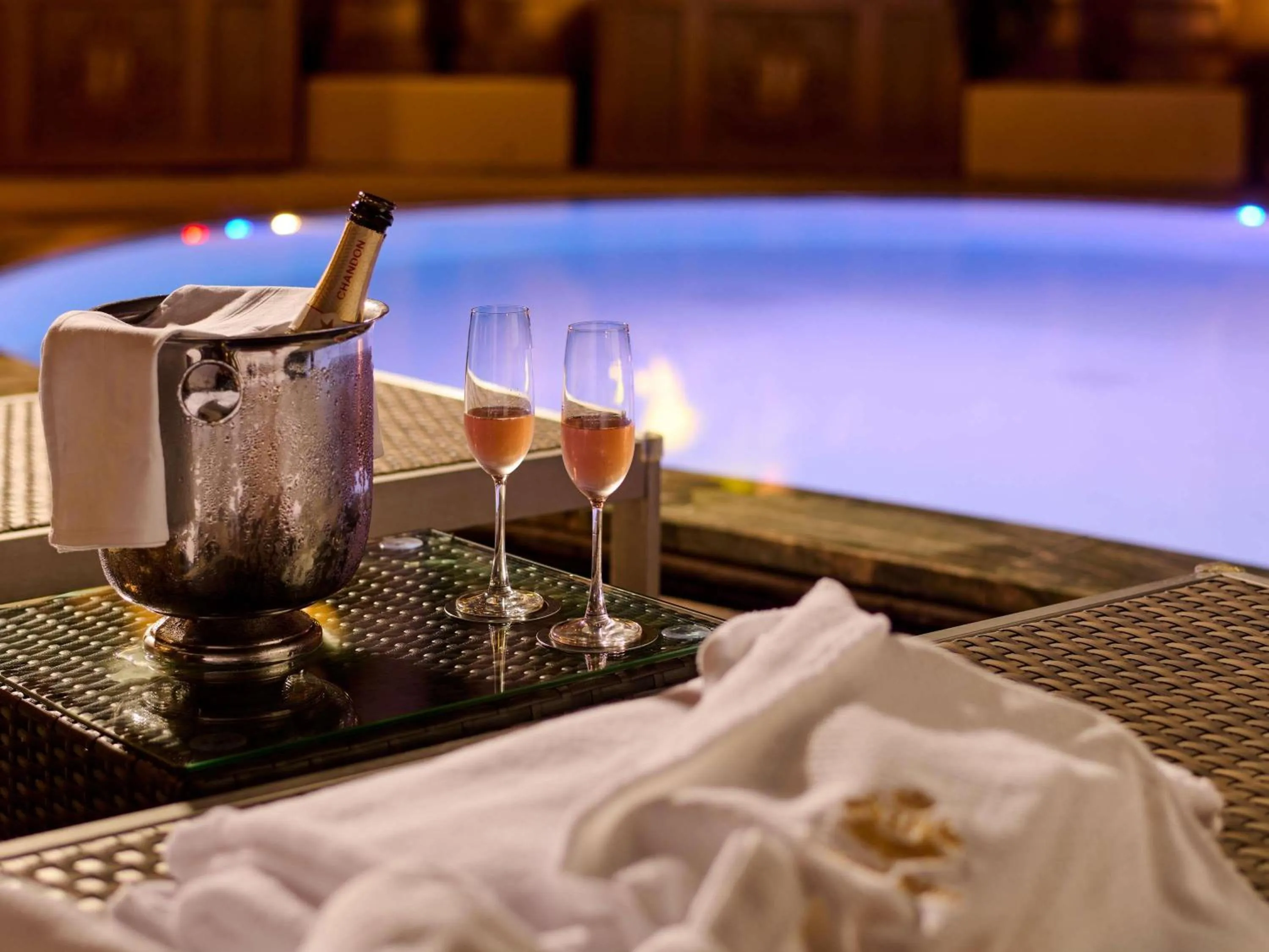 Pool view in Grand Mercure Imperial Palace Seoul Gangnam