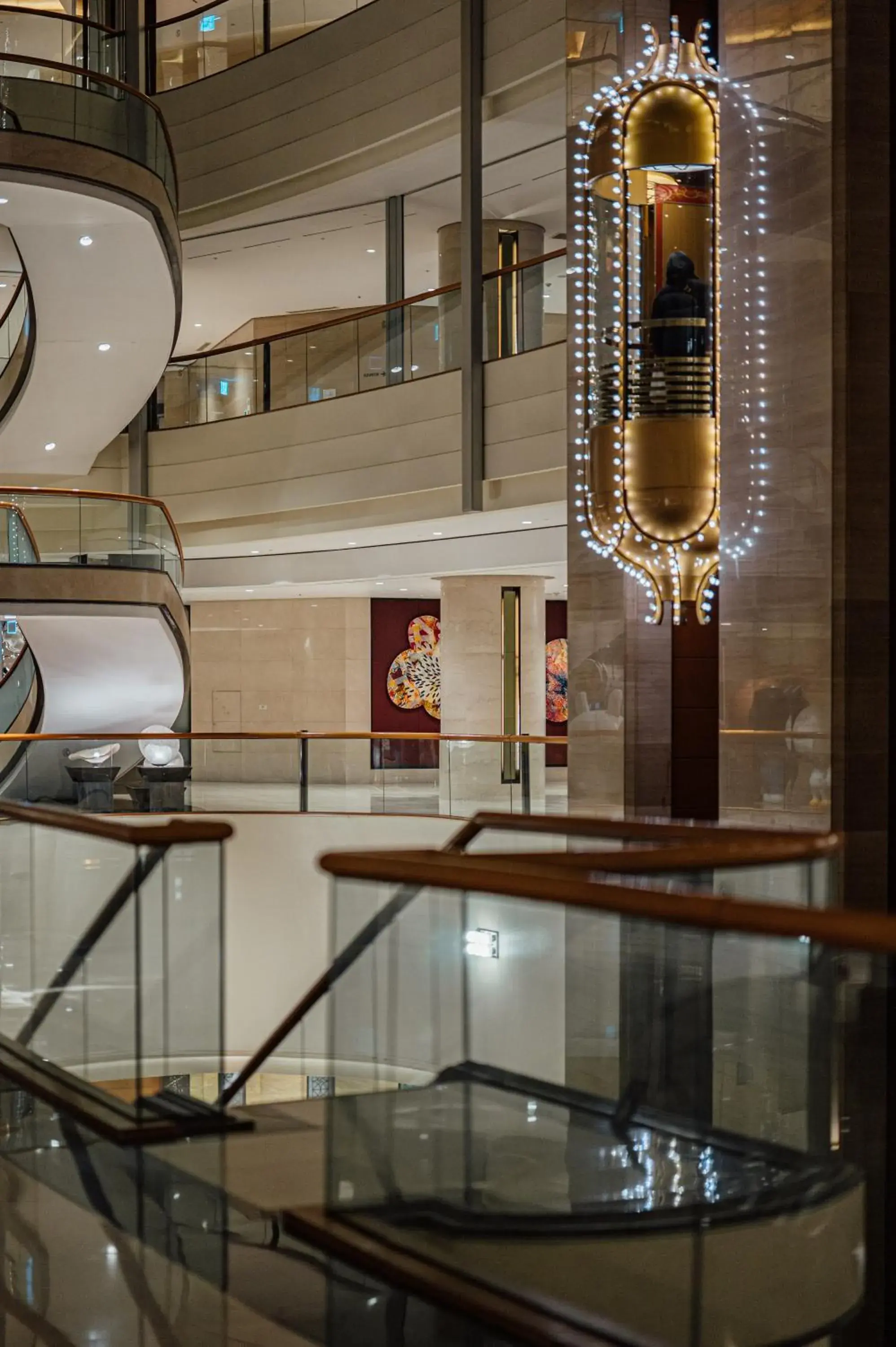 Lobby or reception in Lotte Hotel World Lobby or reception in Lotte Hotel World