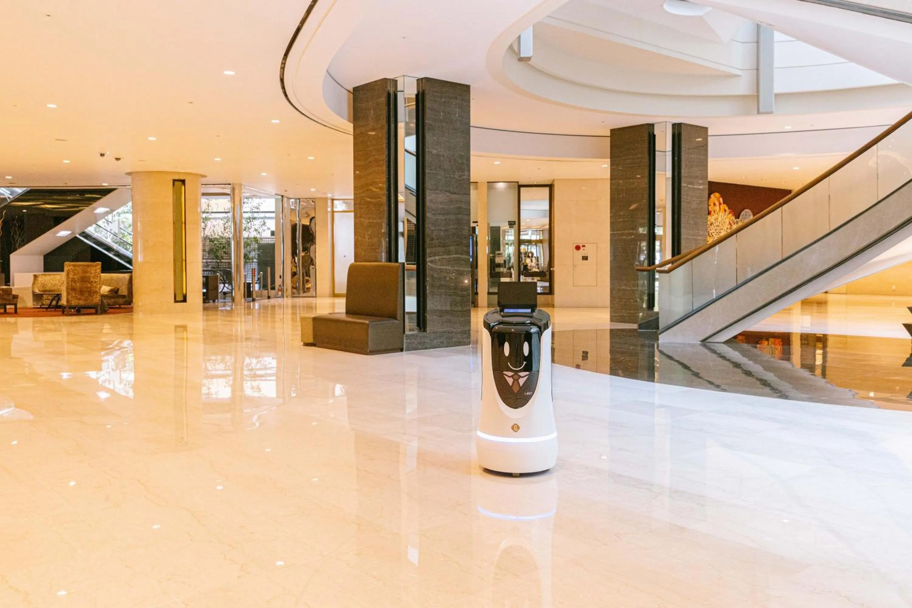 Lobby or reception in Lotte Hotel World