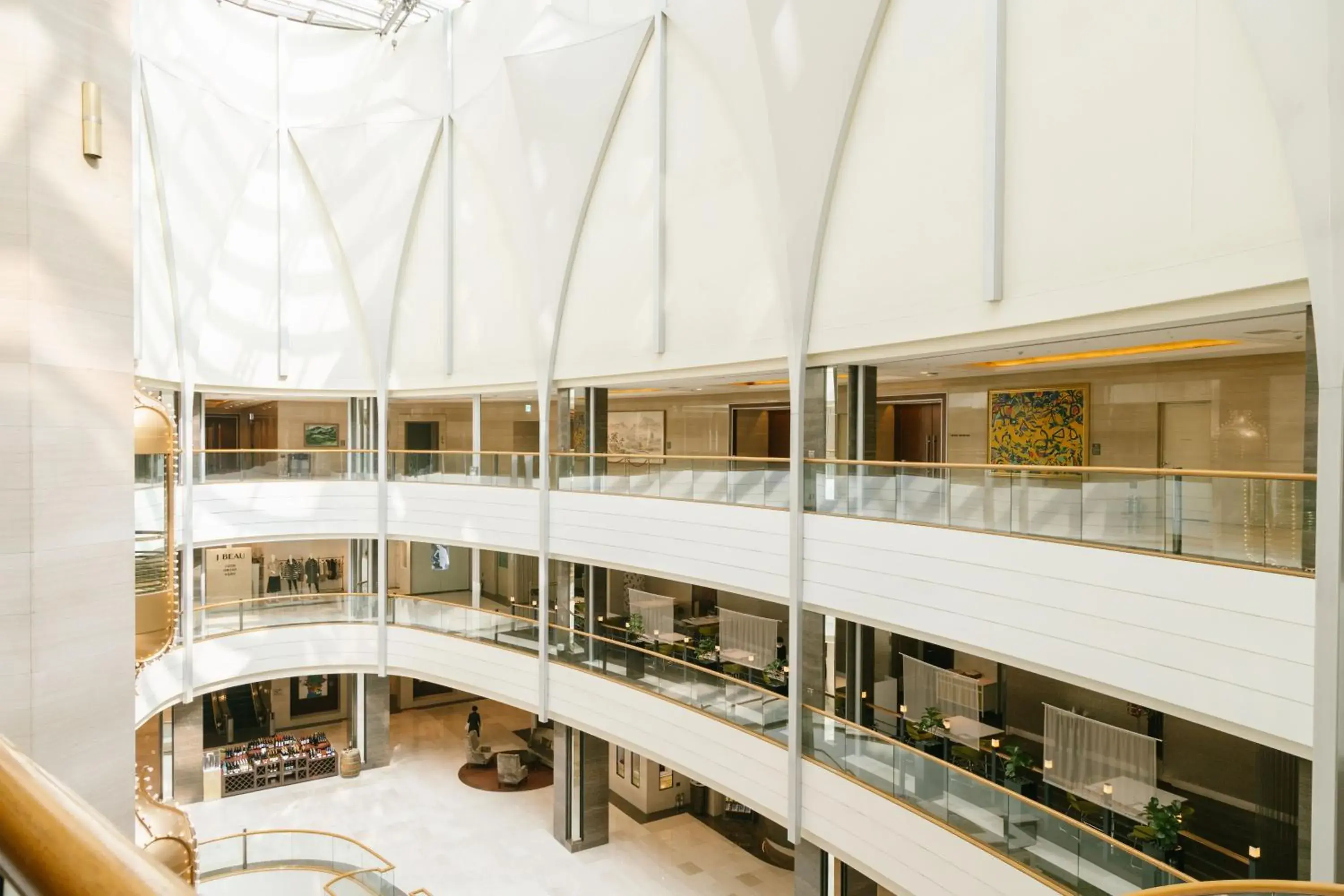 Lobby or reception in Lotte Hotel World Lobby or reception in Lotte Hotel World