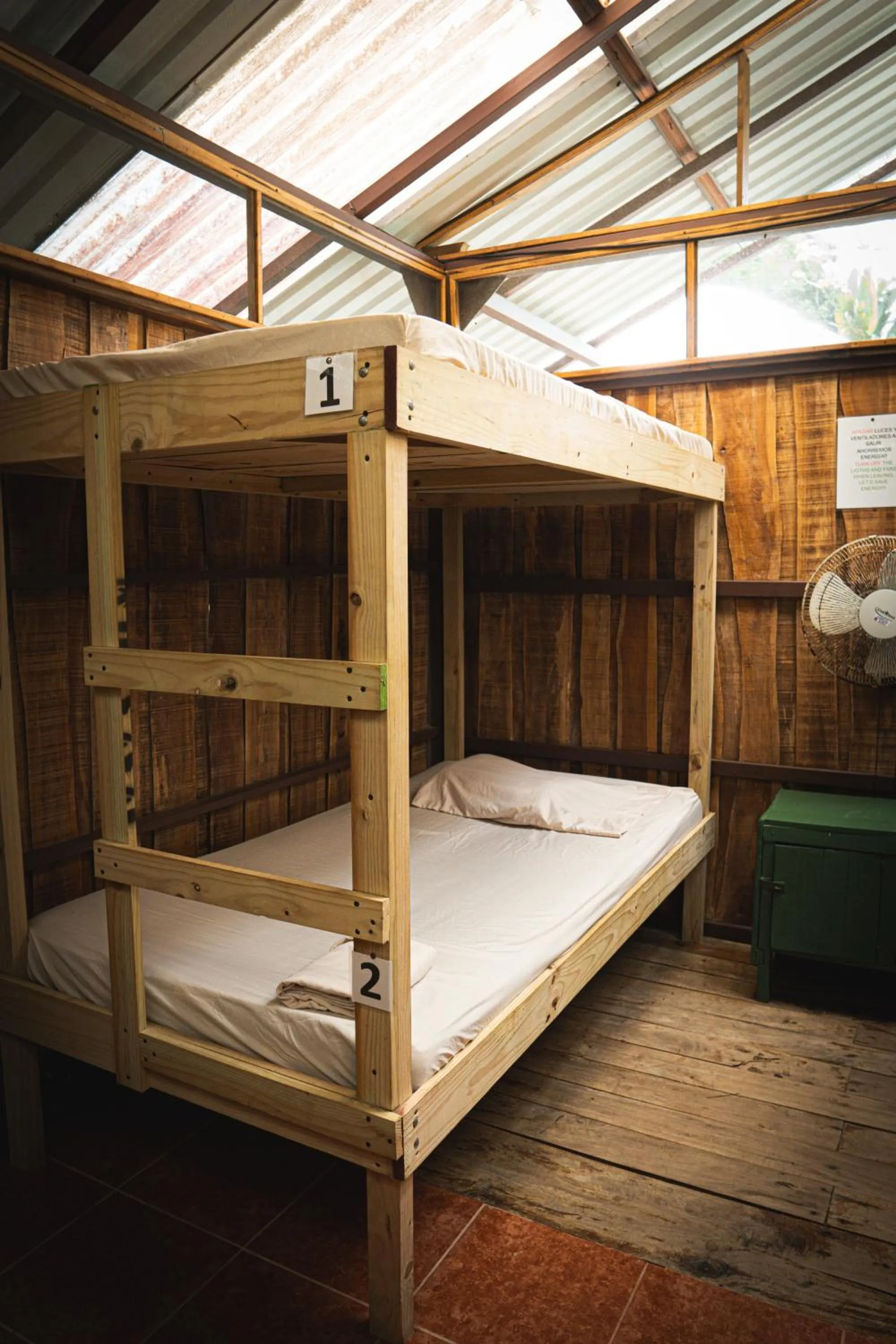 Bed in Flutterby House Hostel