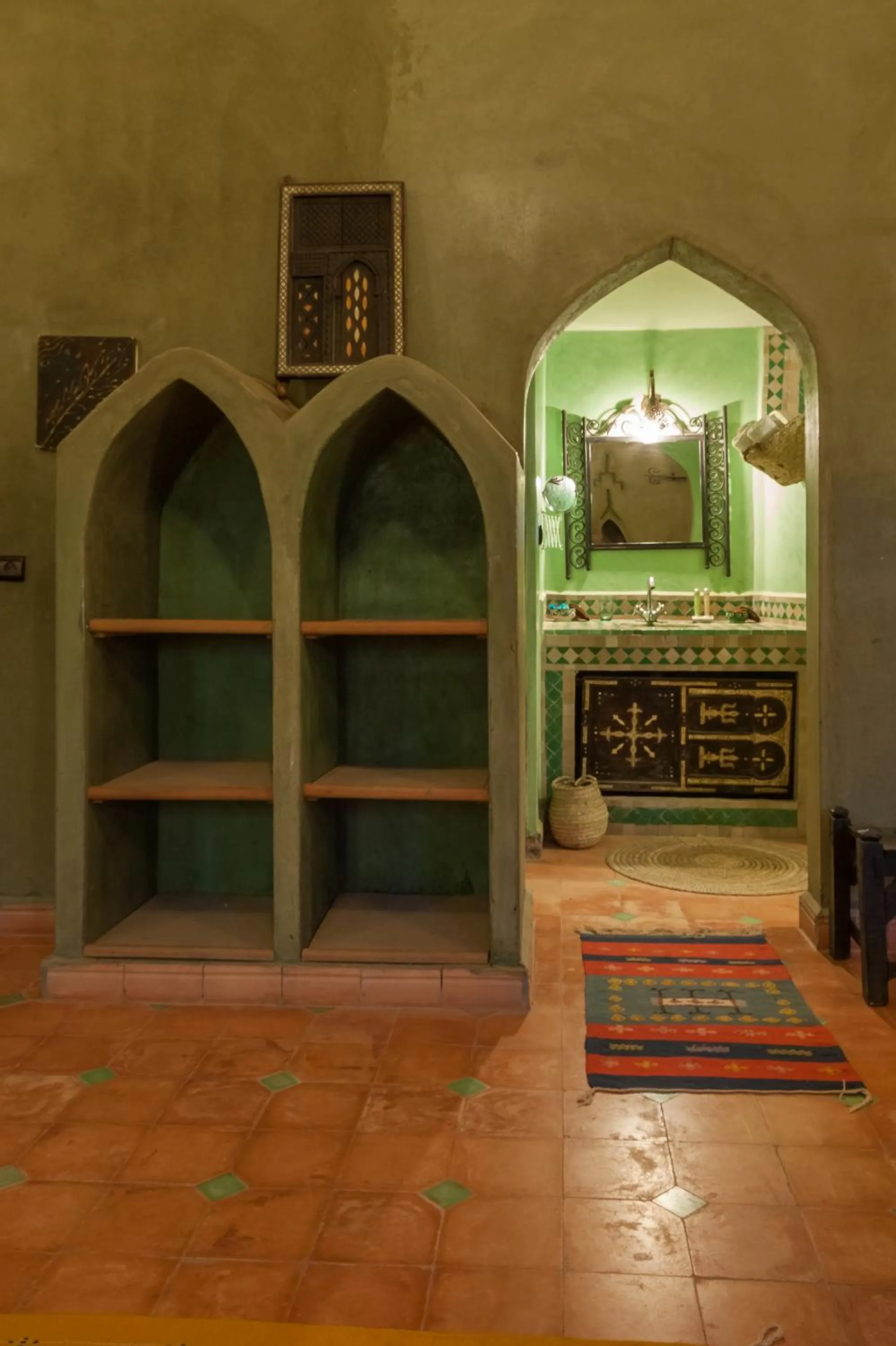 Bathroom in Chez Le Pacha - Authentic Sahara Hotel Mhamid