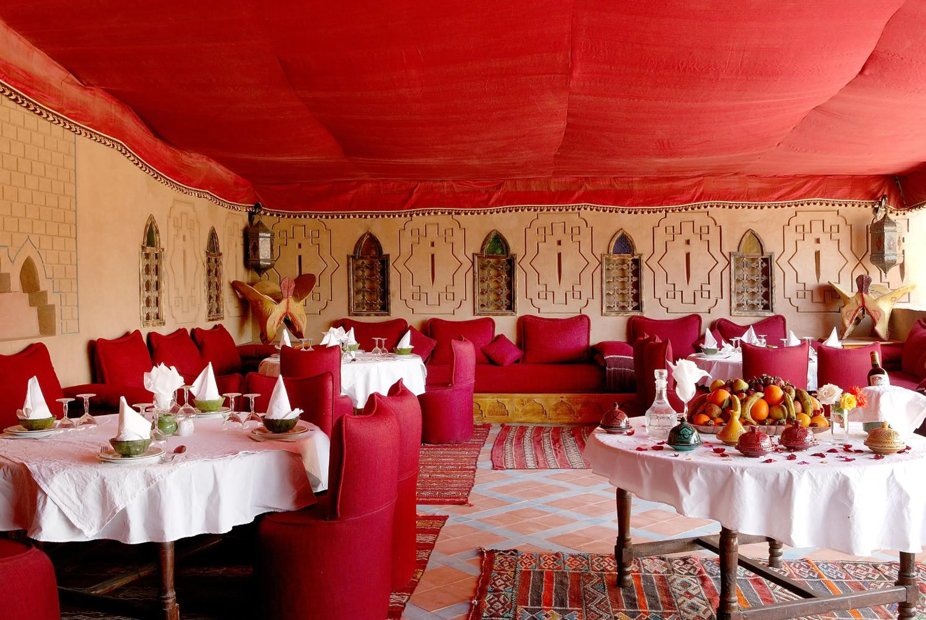 Restaurant/places to eat in Chez Le Pacha - Authentic Sahara Hotel Mhamid