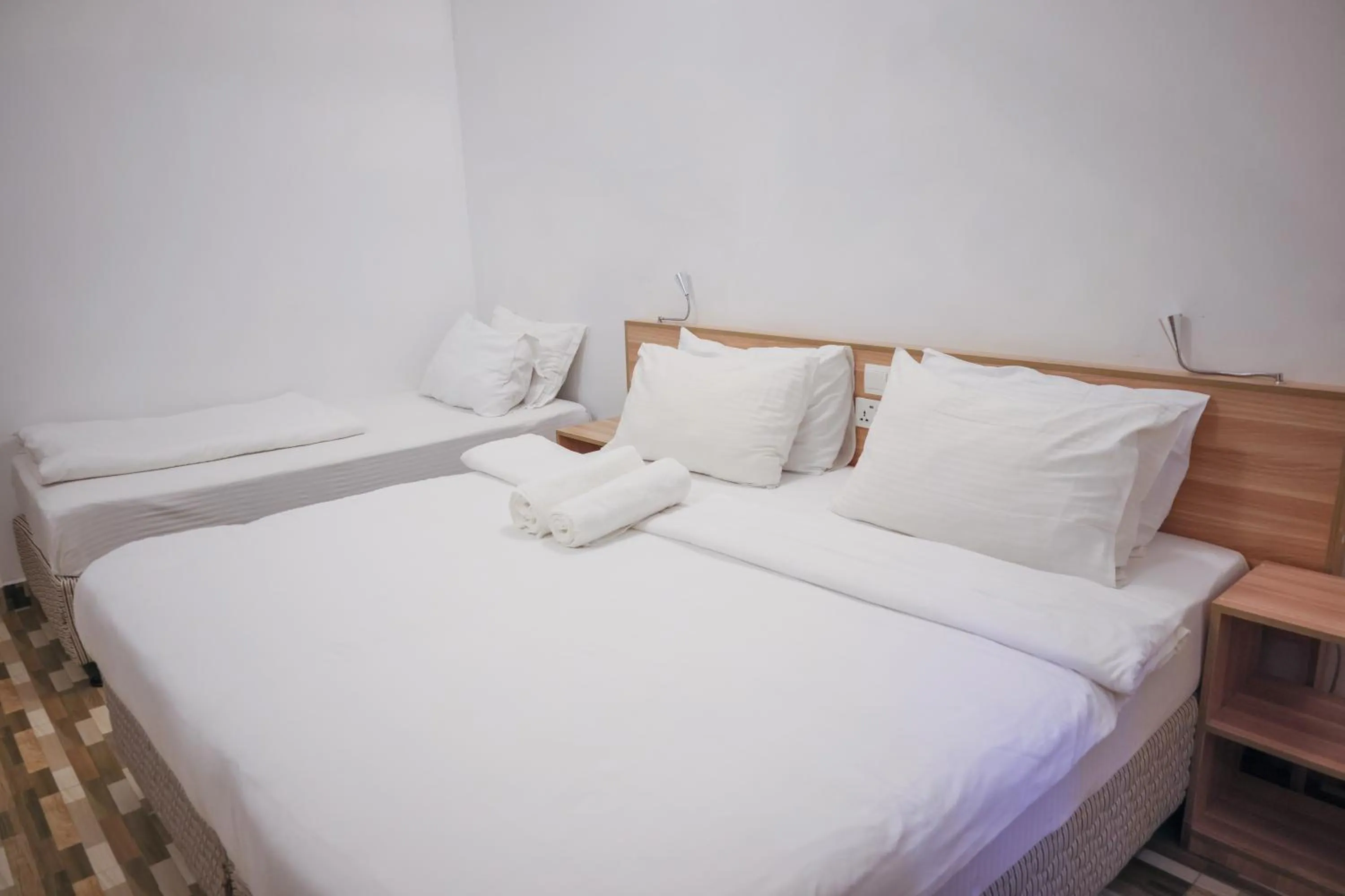 Bed in Golhaaviewinn