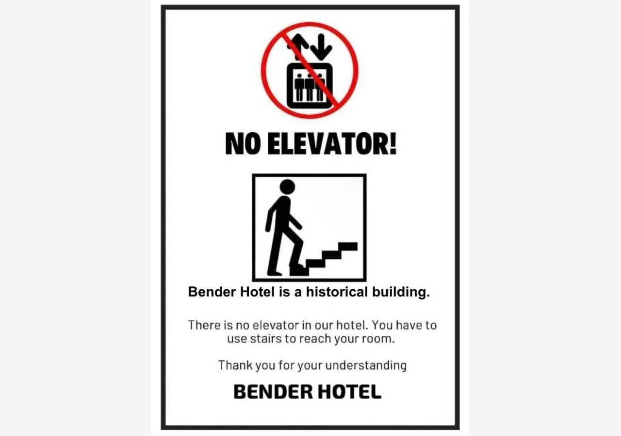 Logo/Certificate/Sign in Bender Hotel