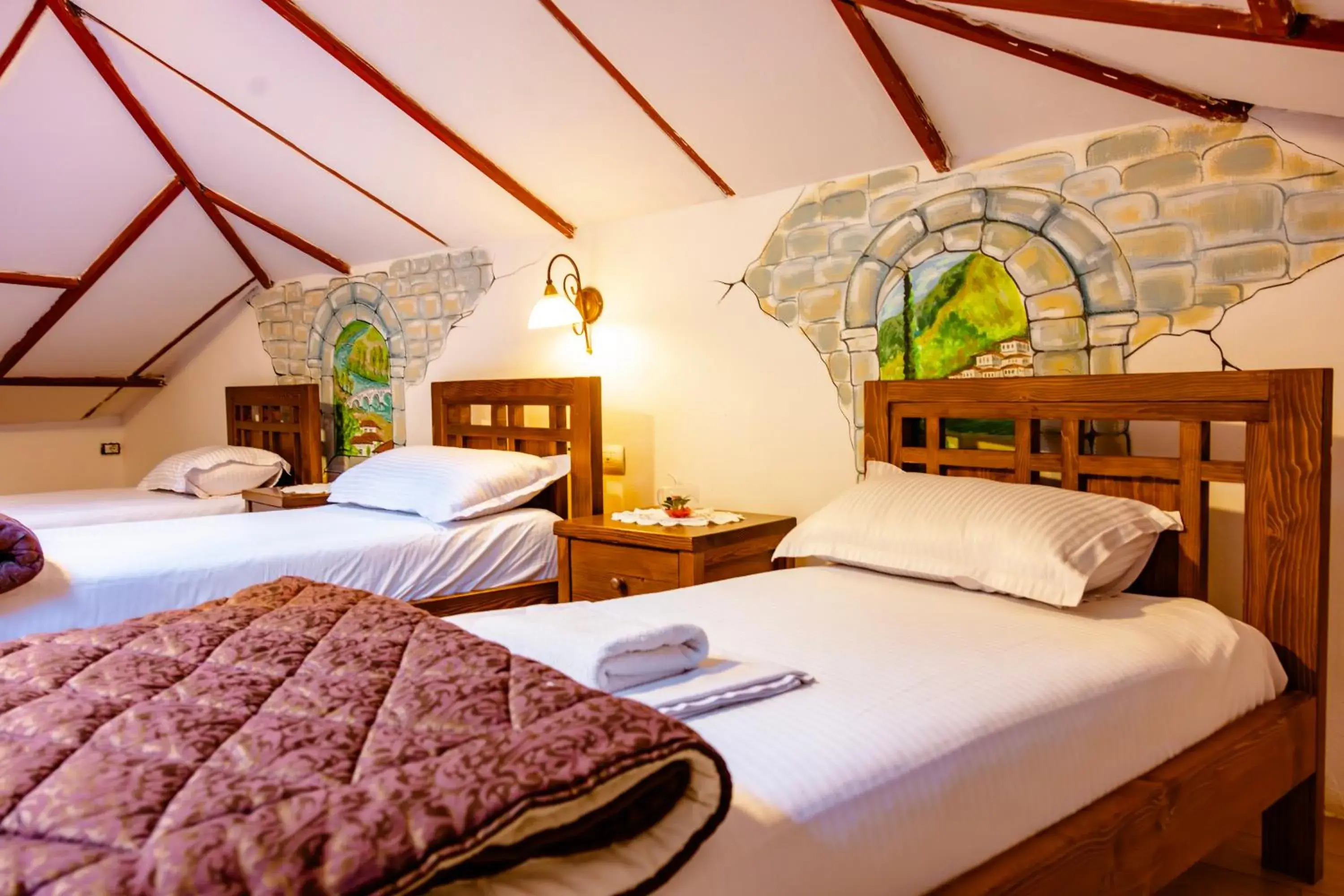 Economy Triple Room - Attic in Hotel Gorica - UNESCO quarter Economy Triple Room - Attic in Hotel Gorica - UNESCO quarter