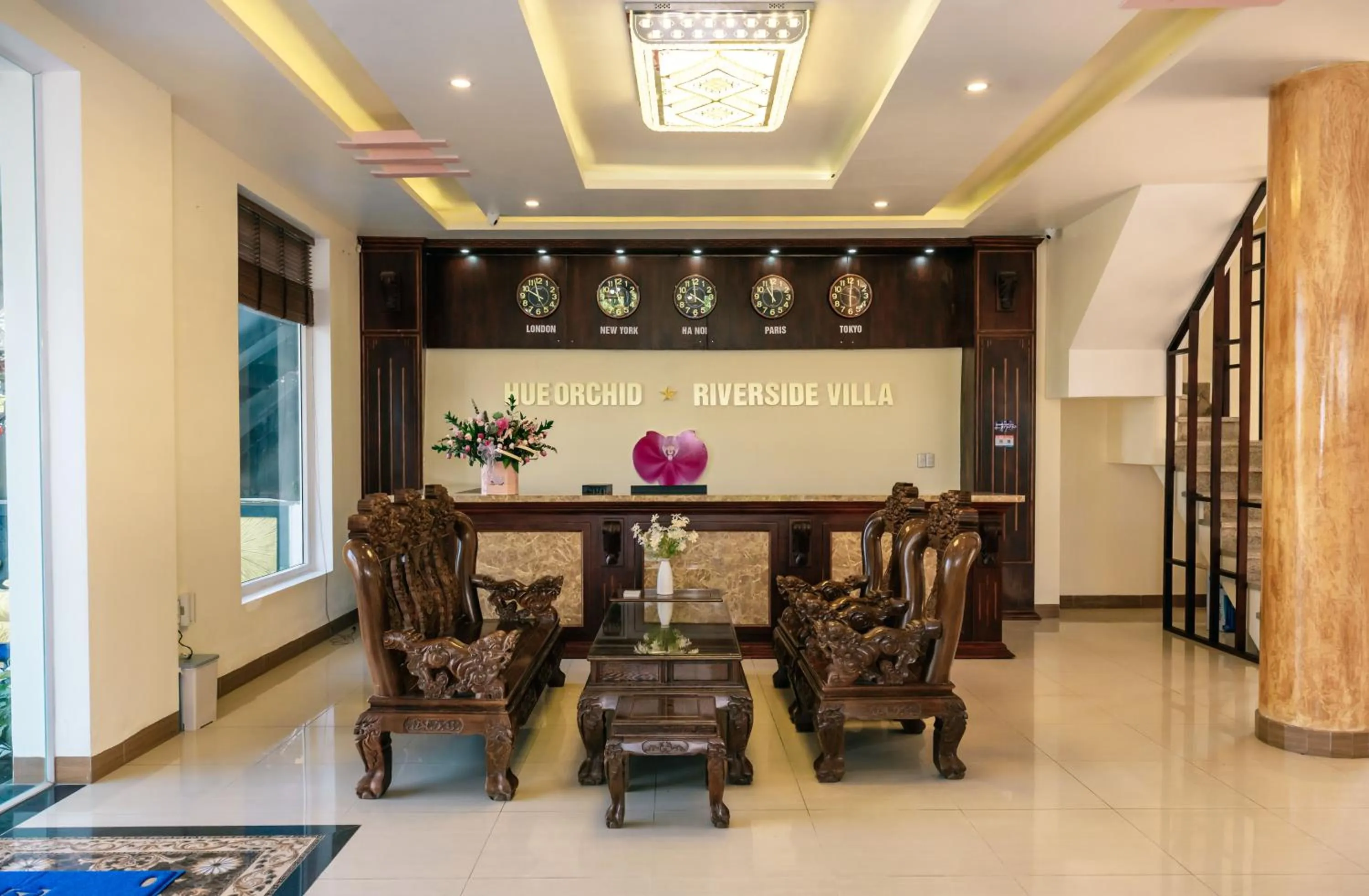 Lobby or reception in Orchid Riverside Villa