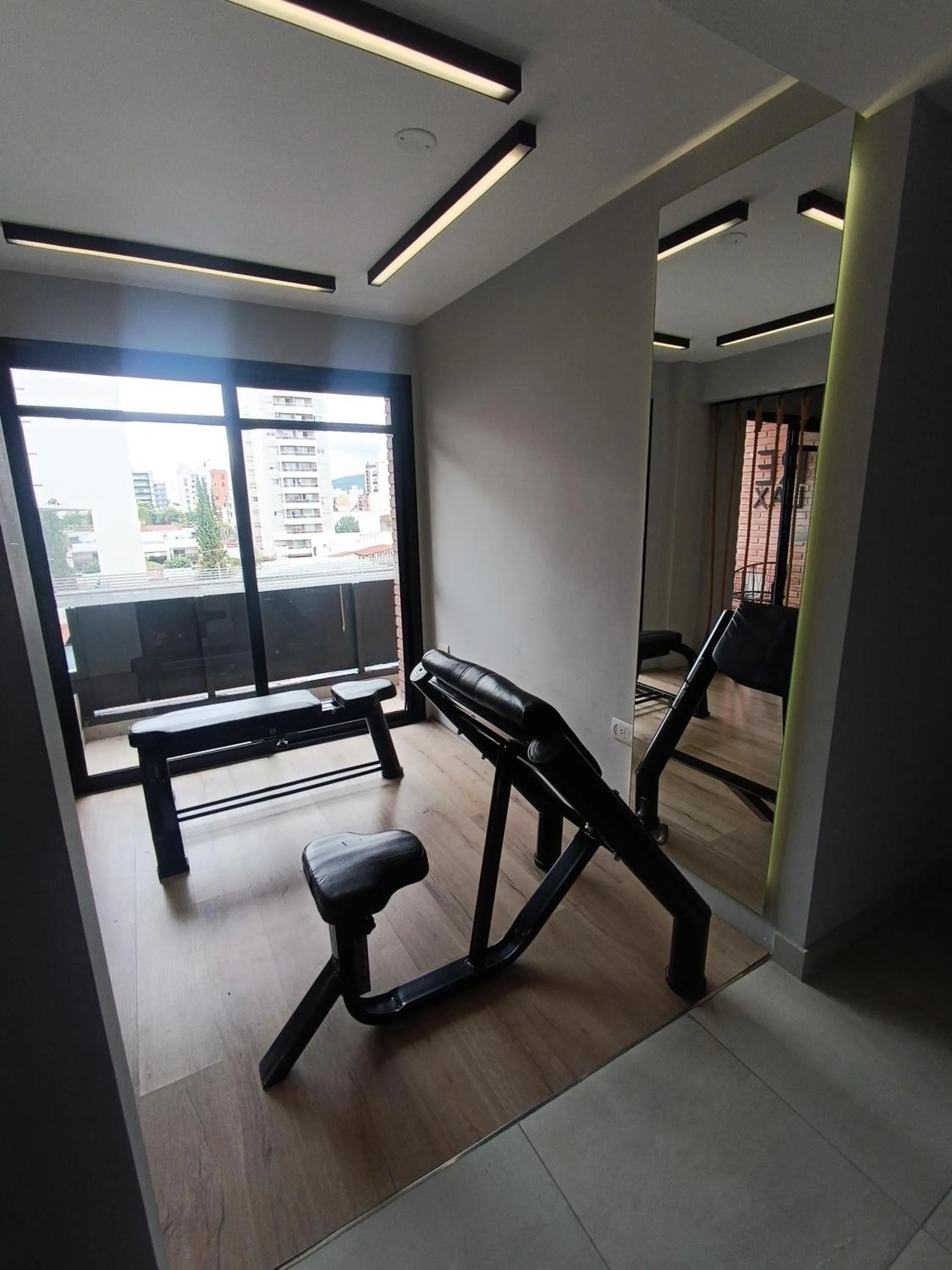 Fitness centre/facilities in Distrito A FMA-Coliving
