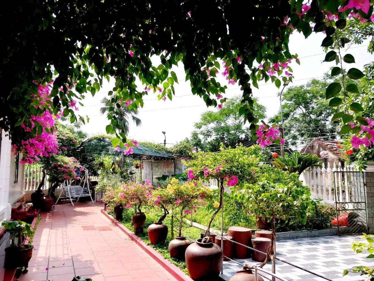 Patio in Nha Xanh Homestay