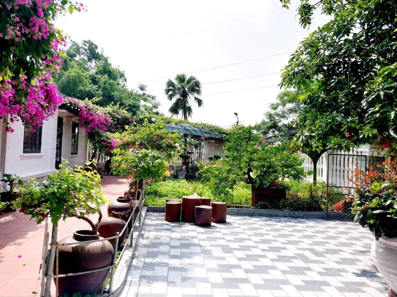 Patio in Nha Xanh Homestay